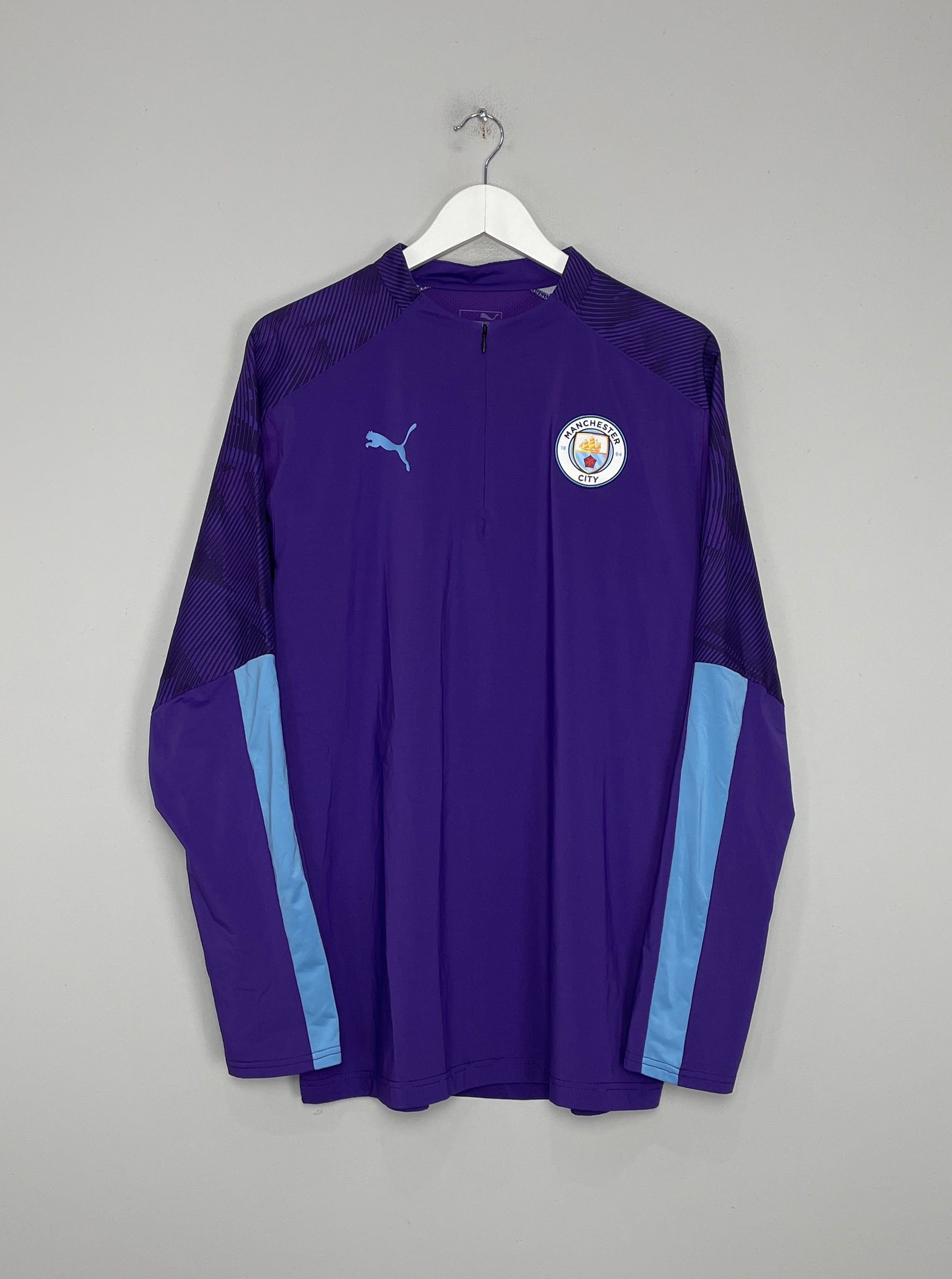 2019/20 MANCHESTER CITY 1/4 ZIP TRAINING TOP (L) PUMA