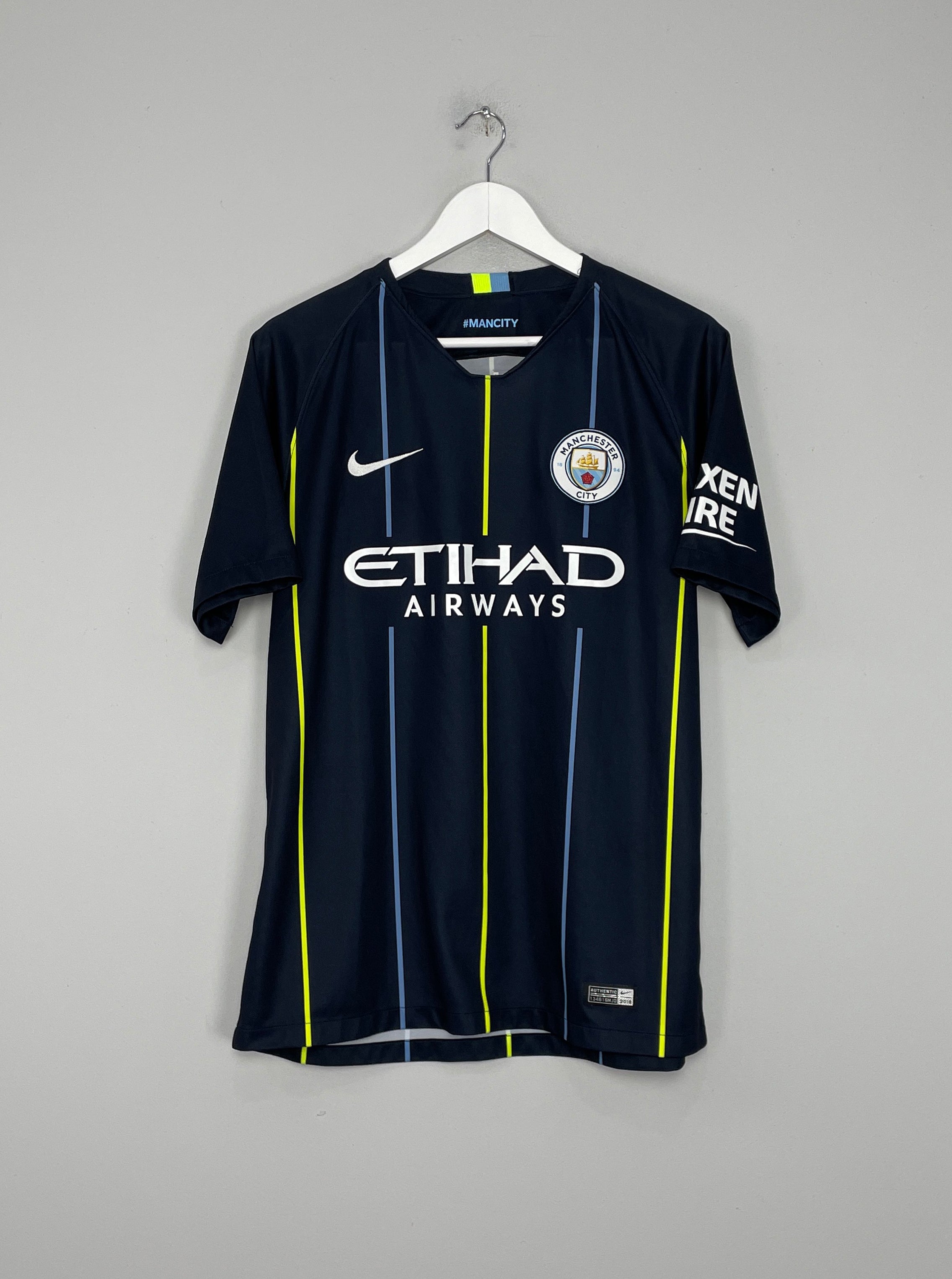 2018/19 MANCHESTER CITY AWAY SHIRT (L) NIKE