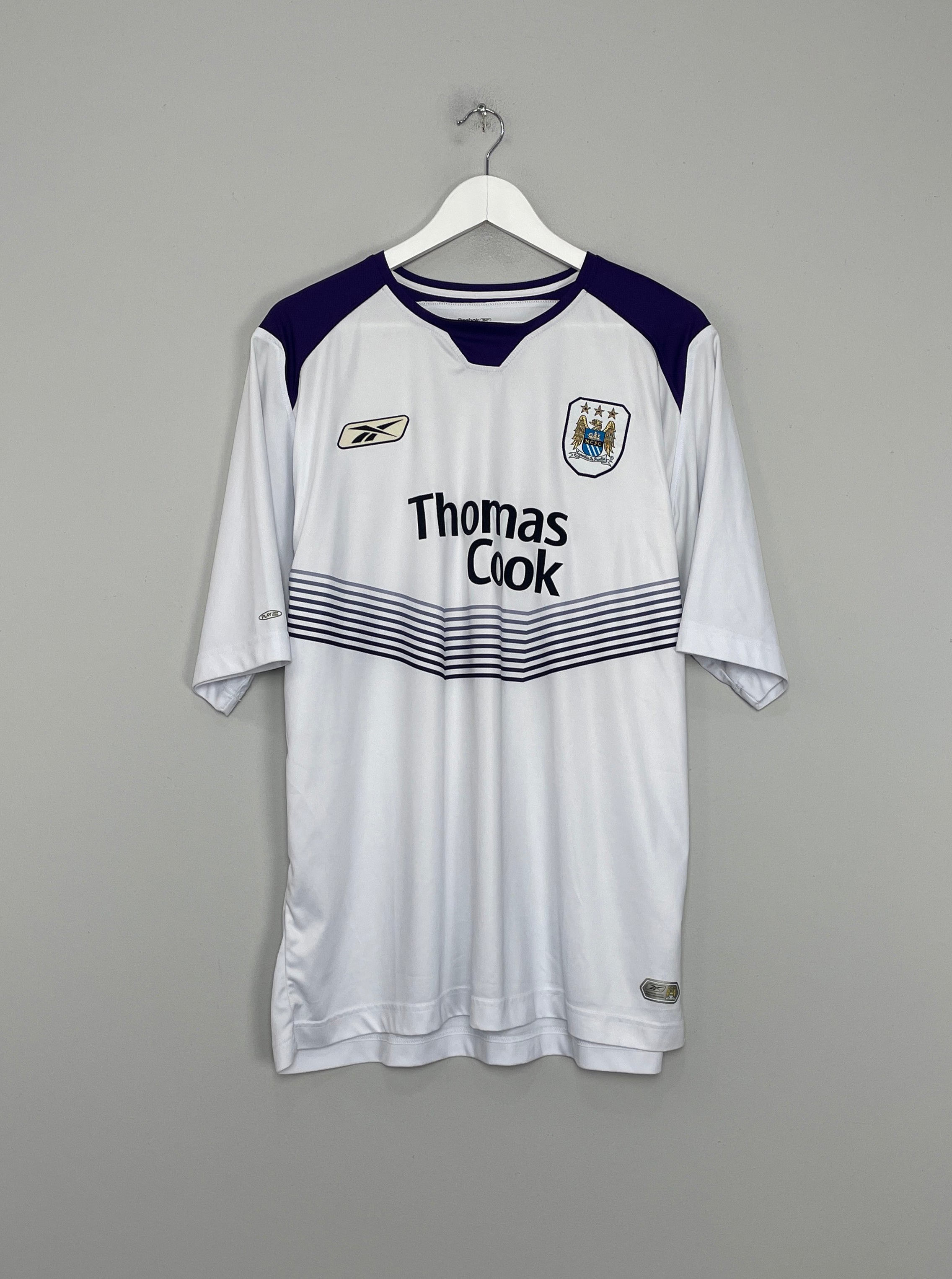 2004/05 MANCHESTER CITY AWAY SHIRT (XL) REEBOK