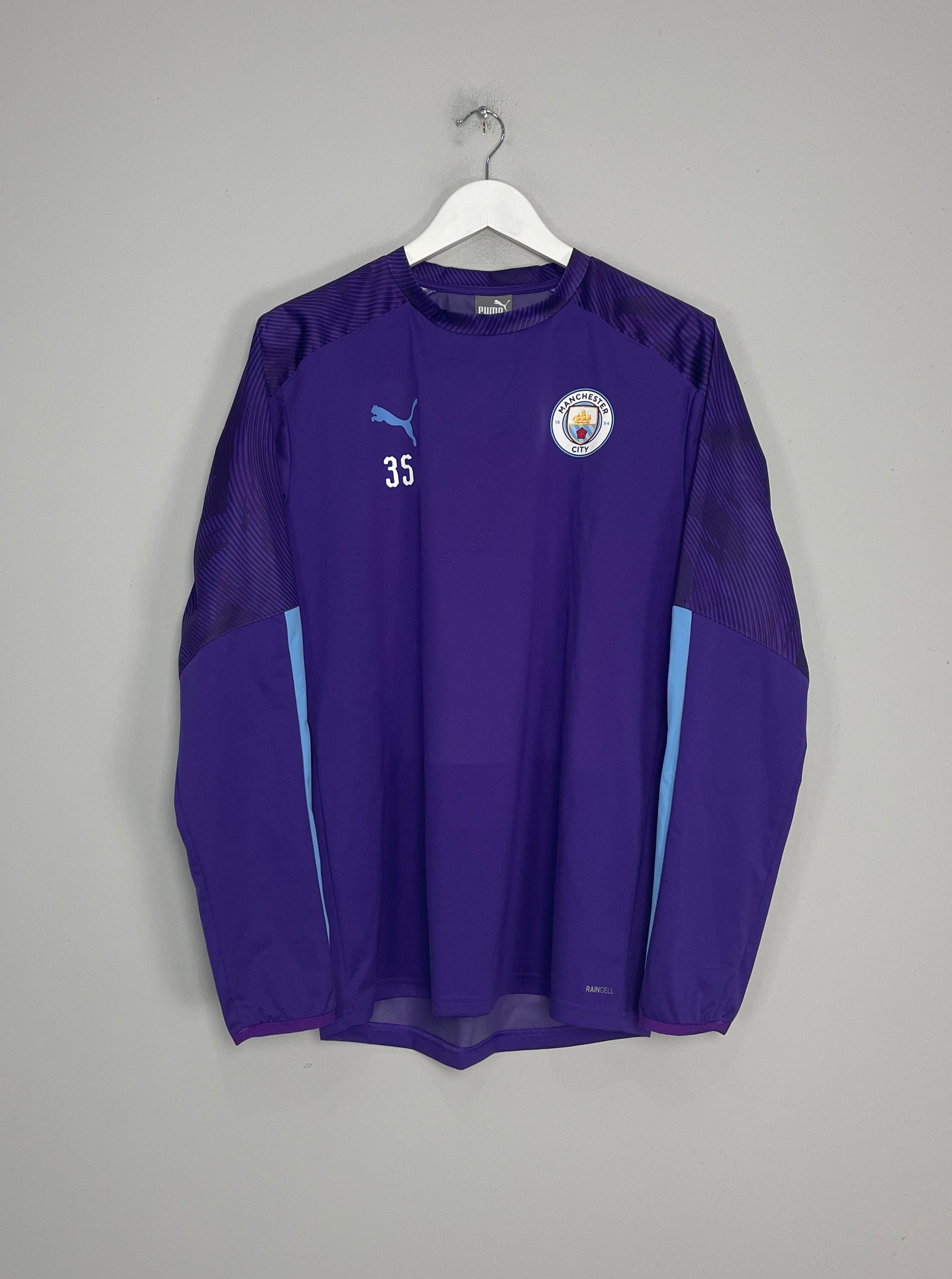 2019/20 MANCHESTER CITY #35 *PLAYER ISSUE* DRILL TOP (M) PUMA