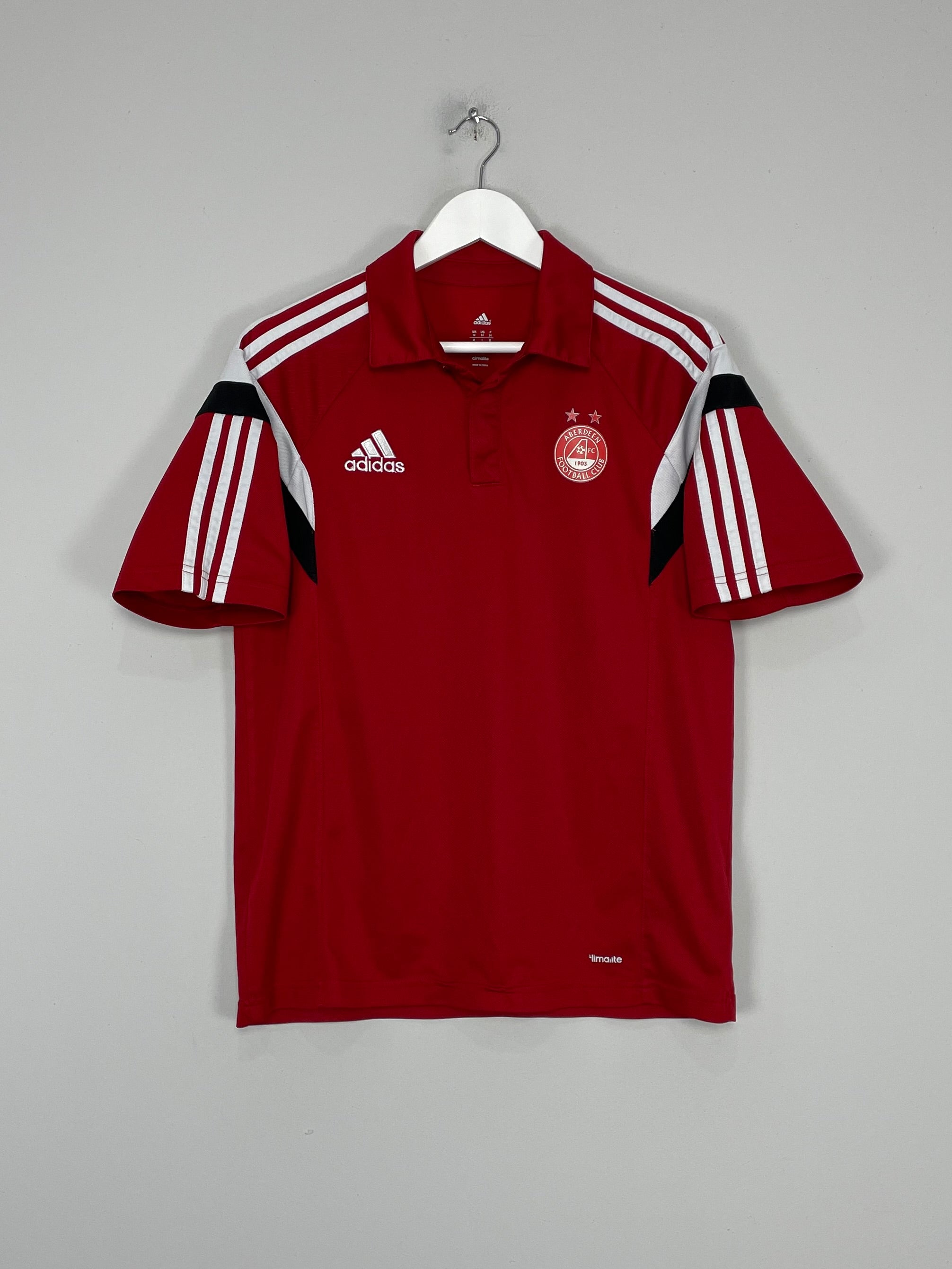 2014/15 ABERDEEN POLO SHIRT (M) ADIDAS