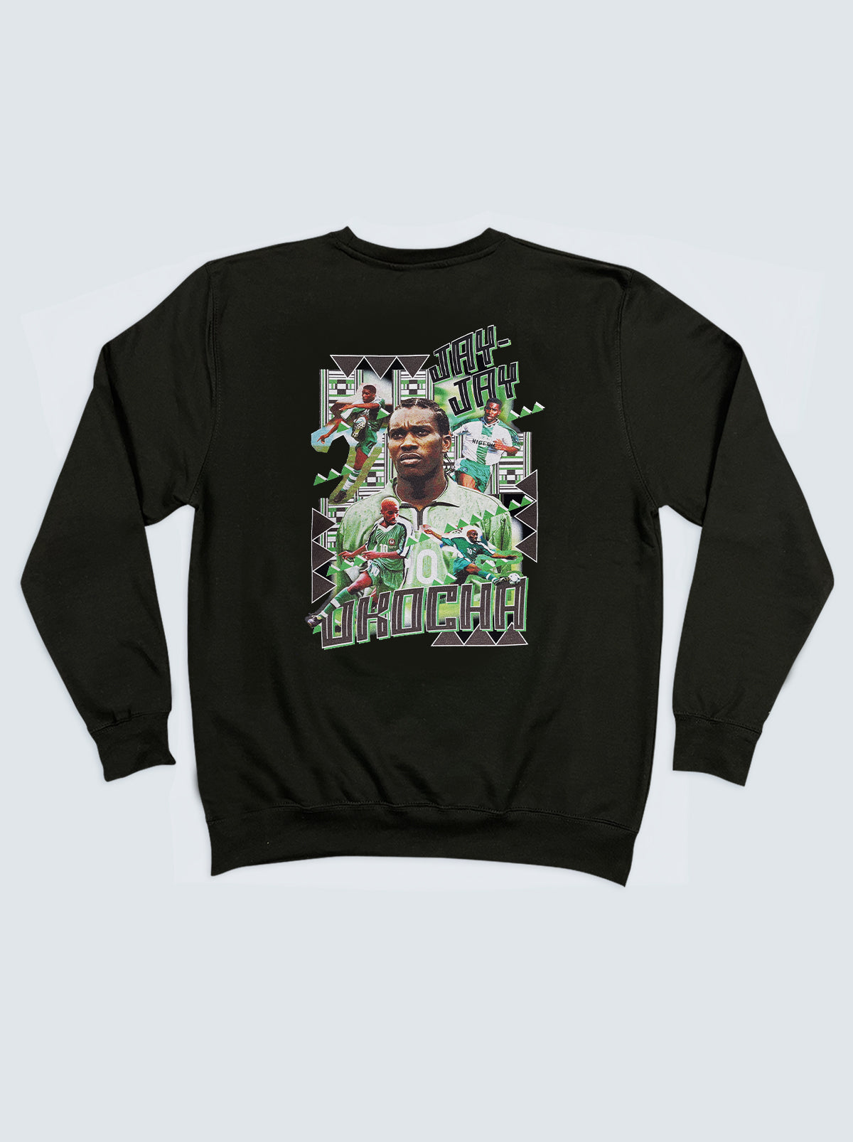 NIGERIA OKOCHA SWEATSHIRT, XXL / Nigeria / Black