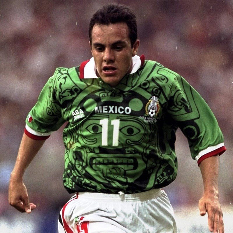 SportsAZ Mexico Jersey Retro 1998 Soccer Jersey | Mens Soccer Jersey | Mexico National Soccer Team