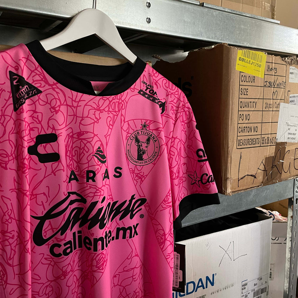 2021 TIJUANA *BNWT* SPECIAL PINK SHIRT (MULTIPLE SIZES) CHARLY