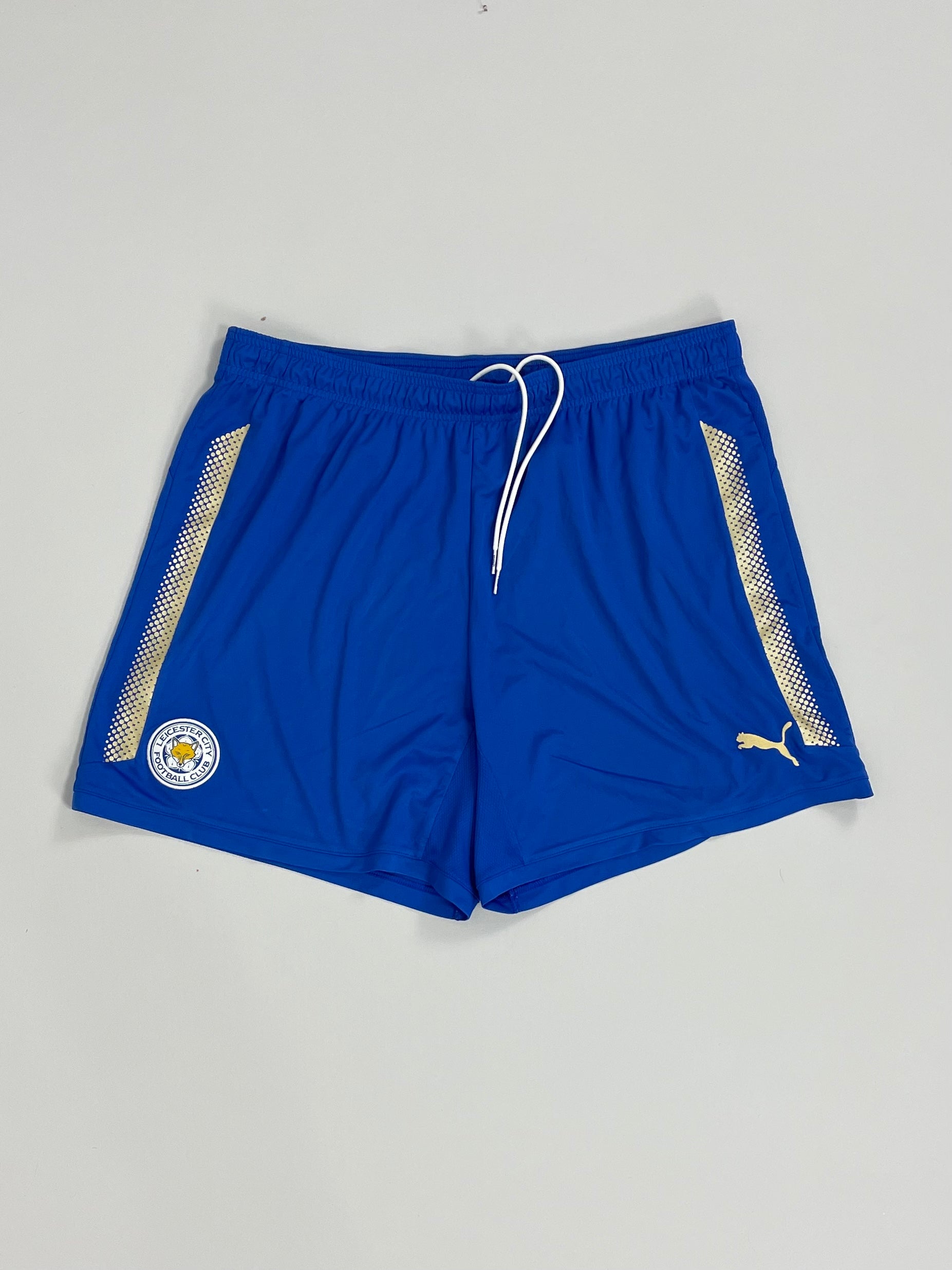 2017/18 LEICESTER CITY HOME SHORTS (XXL) PUMA