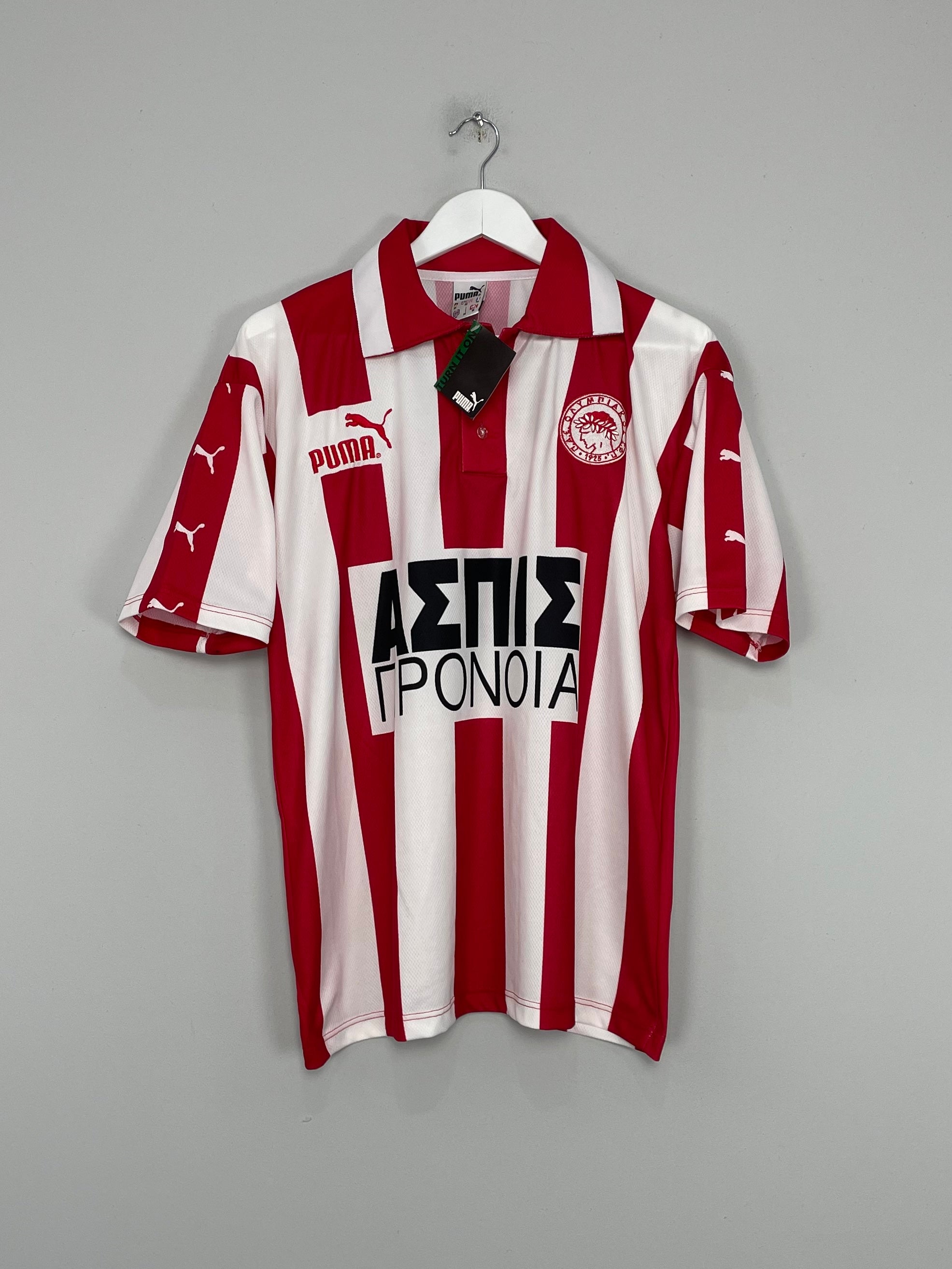 1997/98 OLYMPIAKOS *BNWT* HOME SHIRT (M) PUMA