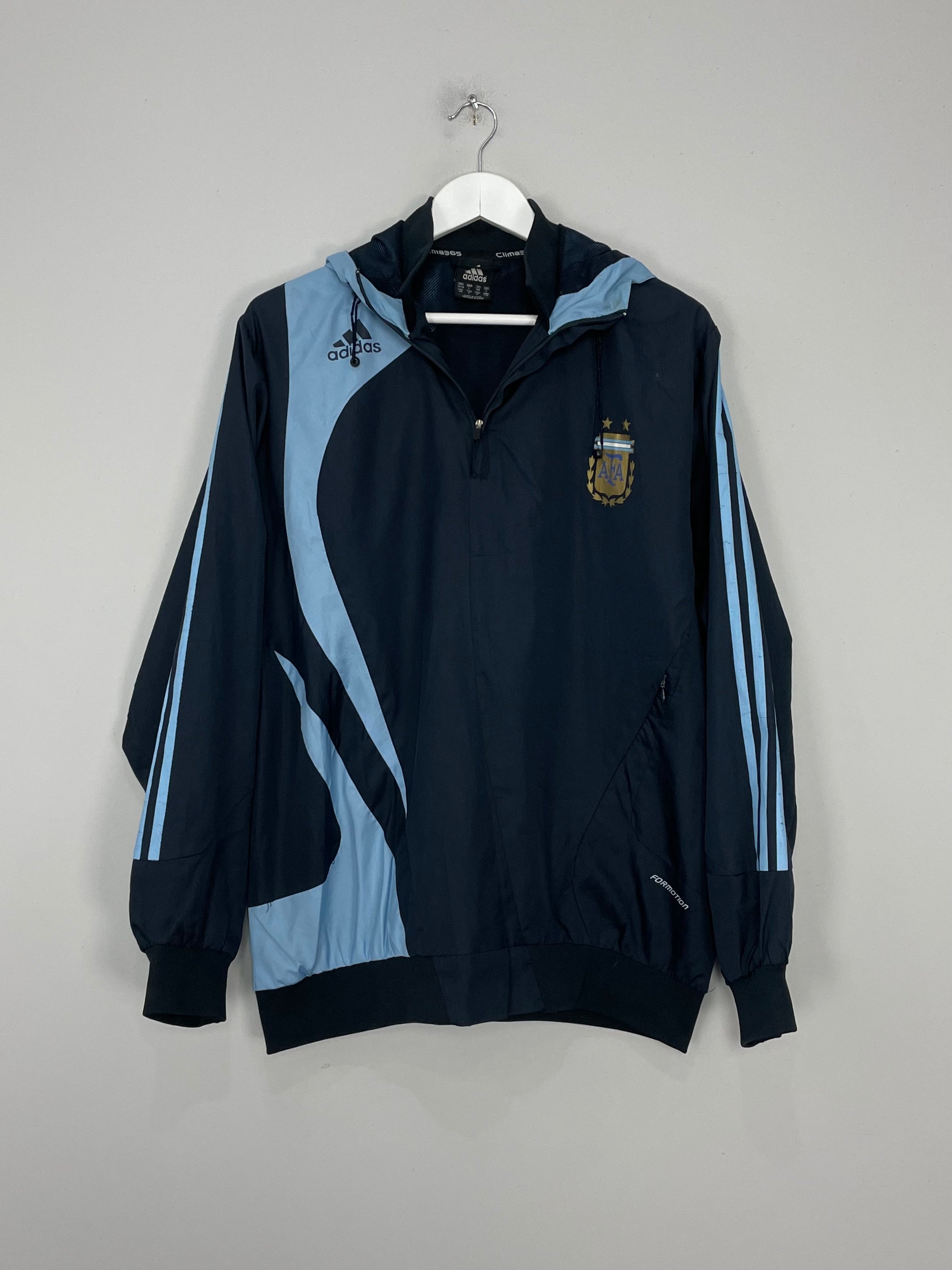 2006/08 ARGENTINA 1/4 ZIP JACKET (M) ADIDAS