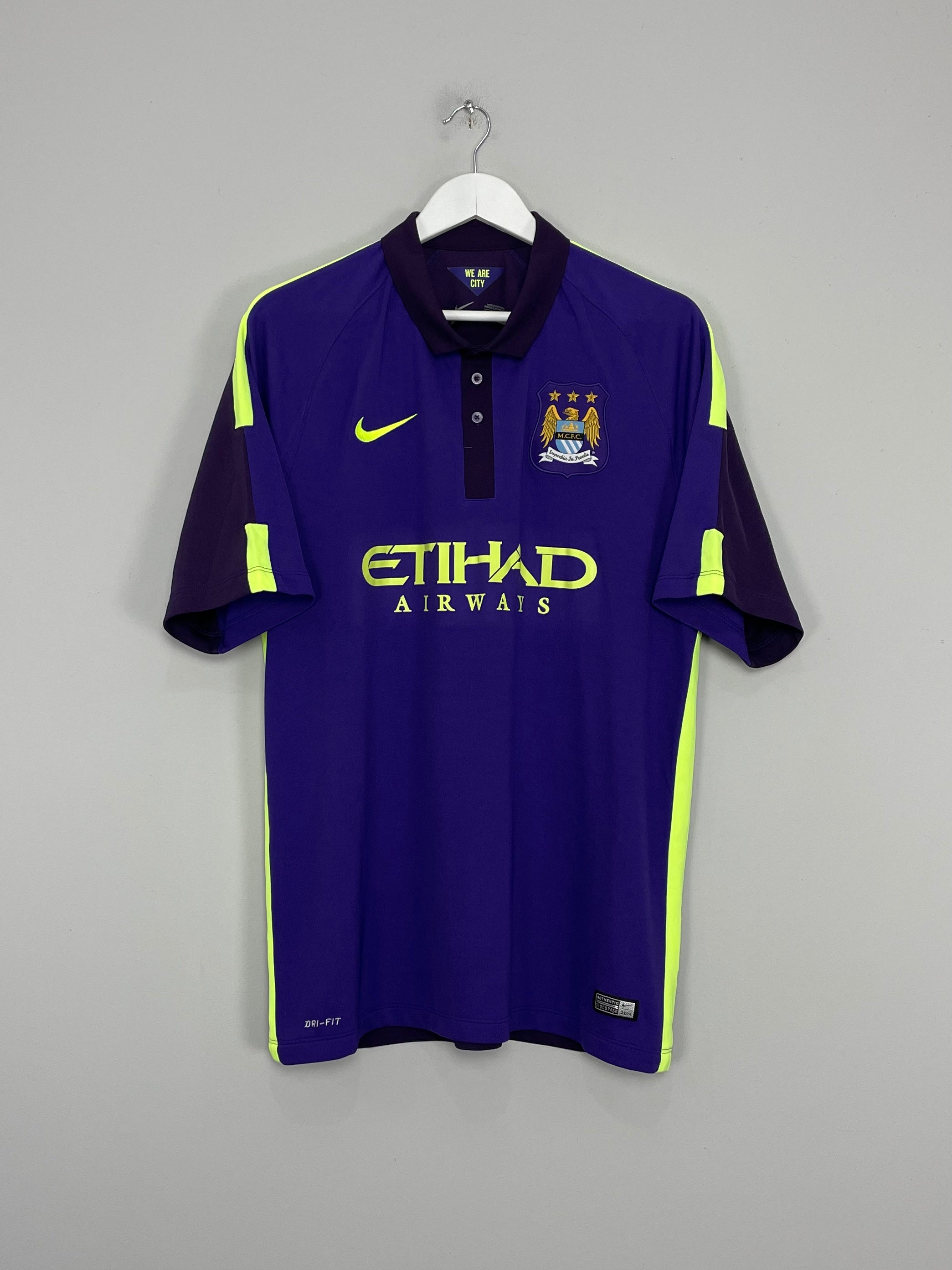 2014/15 MANCHESTER CITY THIRD SHIRT (XL) NIKE