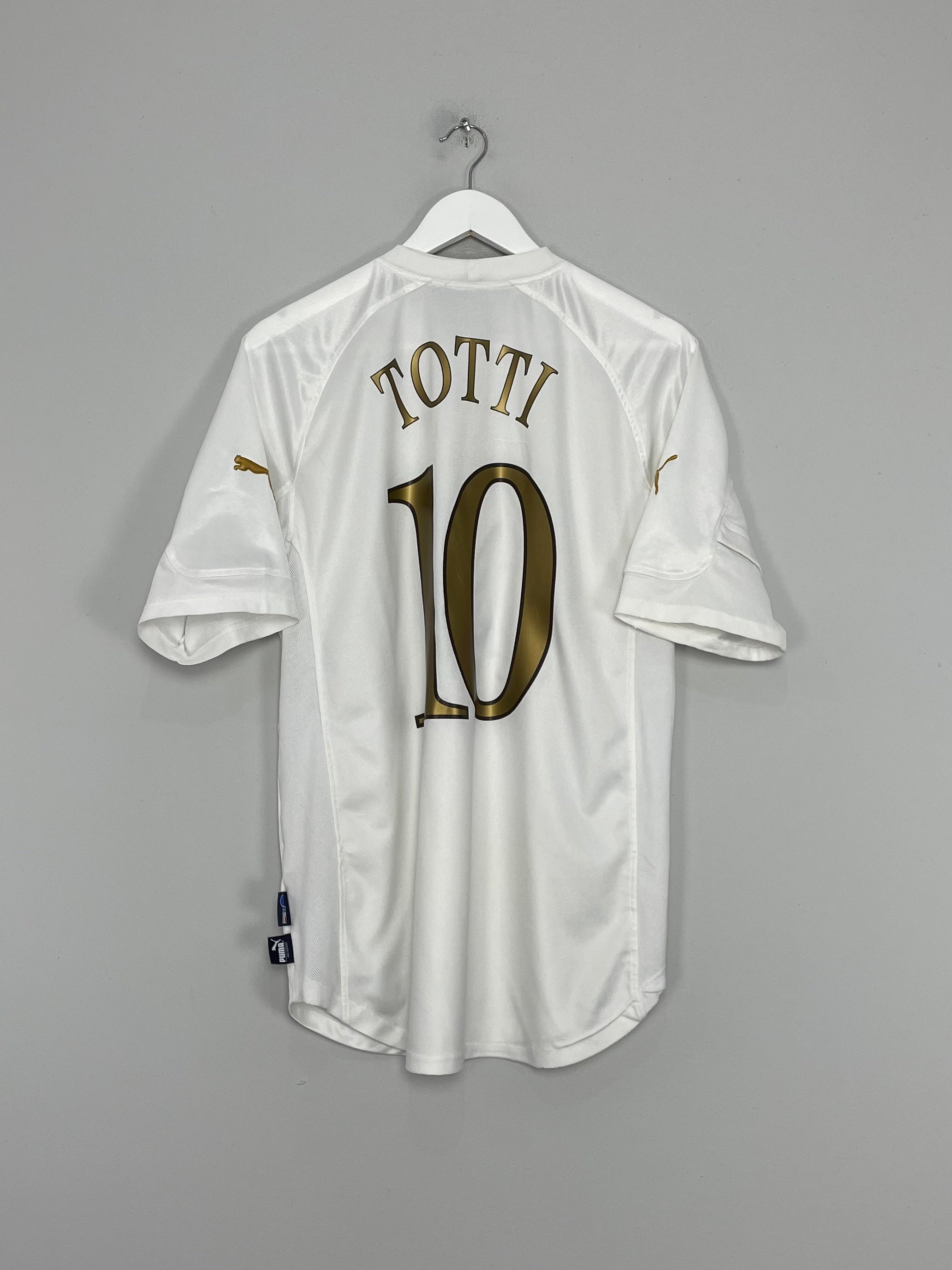 2004/05 ITALY TOTTI #10 AWAY SHIRT (L) PUMA