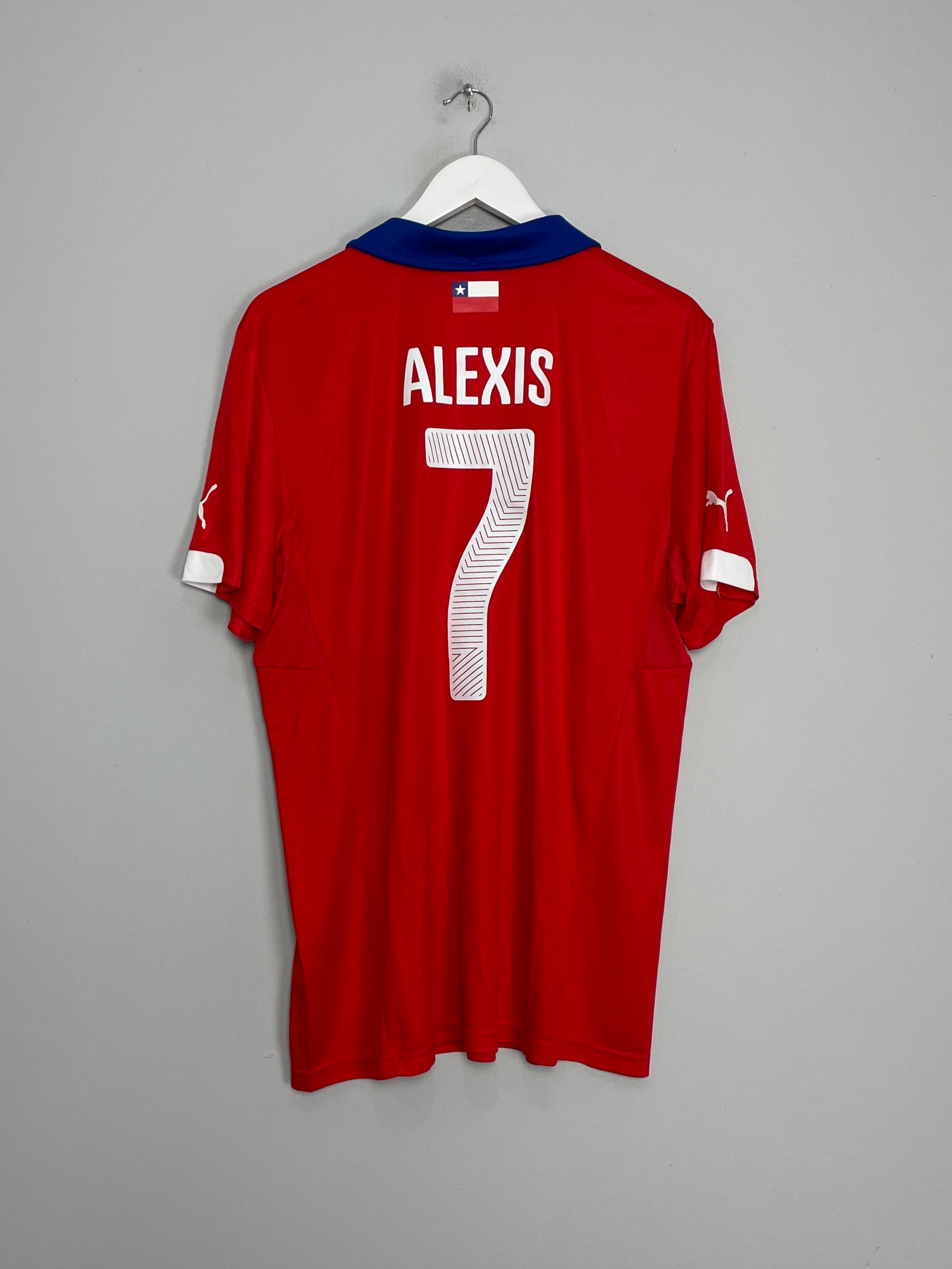 2014/15 CHILE ALEXIS #7 HOME SHIRT (XL) PUMA