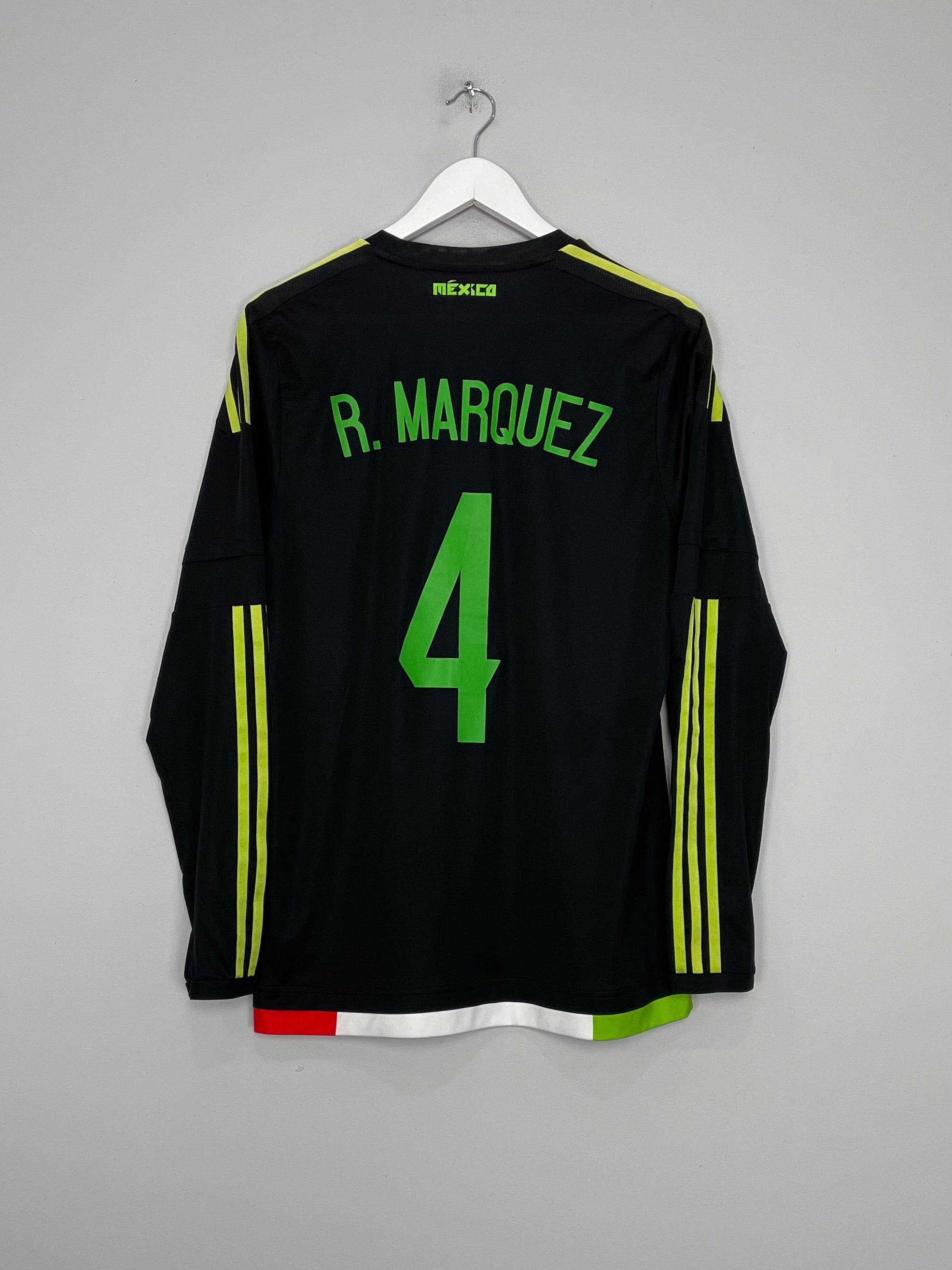 2015/16 MEXICO MARQUEZ #4 L/S HOME SHIRT (S) ADIDAS