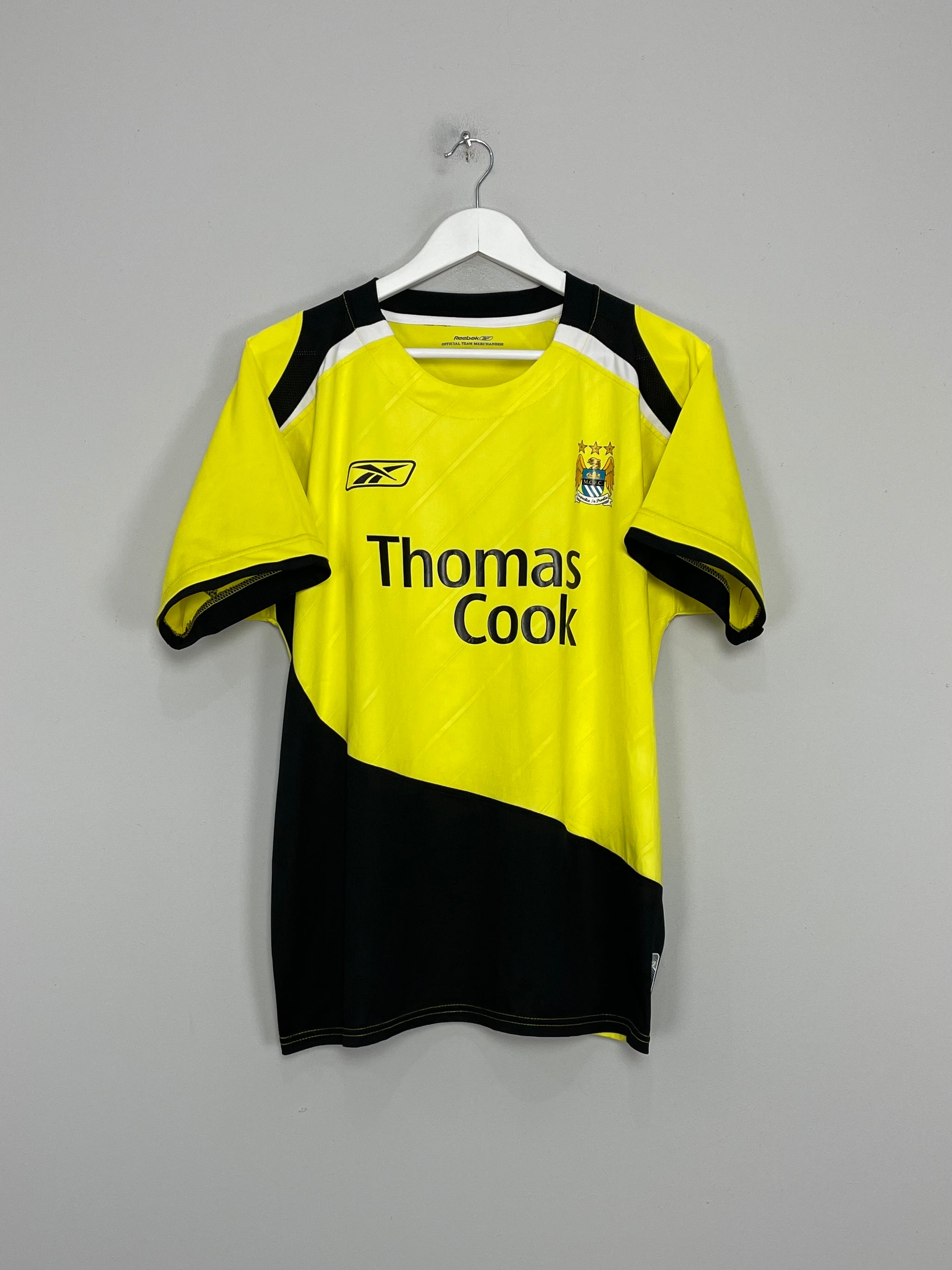 2006/07 MANCHESTER CITY #8 THIRD SHIRT (M) REEBOK