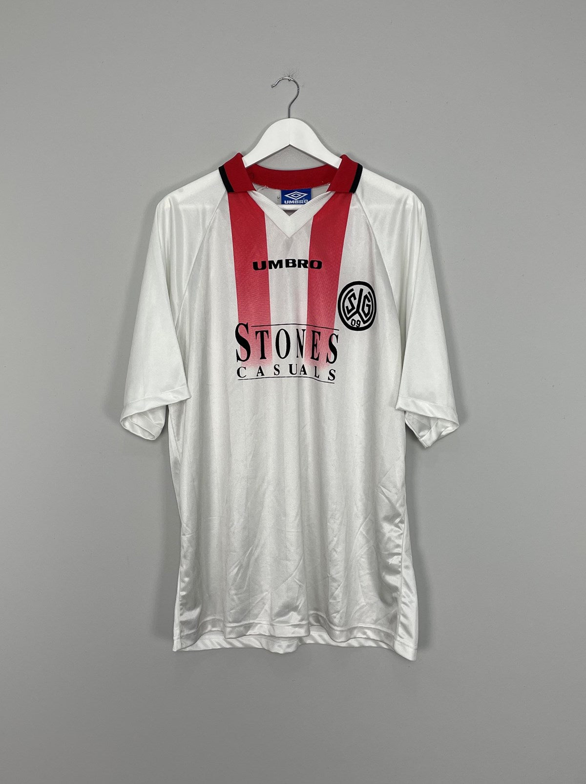 1997/98 SG WATTENSCHEID HOME SHIRT (XL) UMBRO