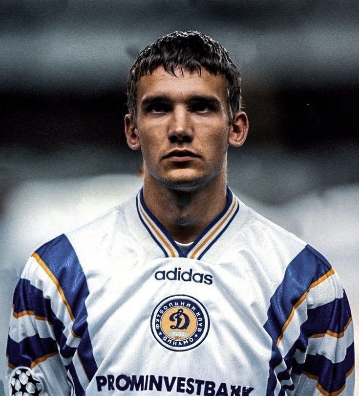 Andriy Shevchenko Dynamo Kiev  Andriy shevchenko, Retro football shirts,  Newcastle united football