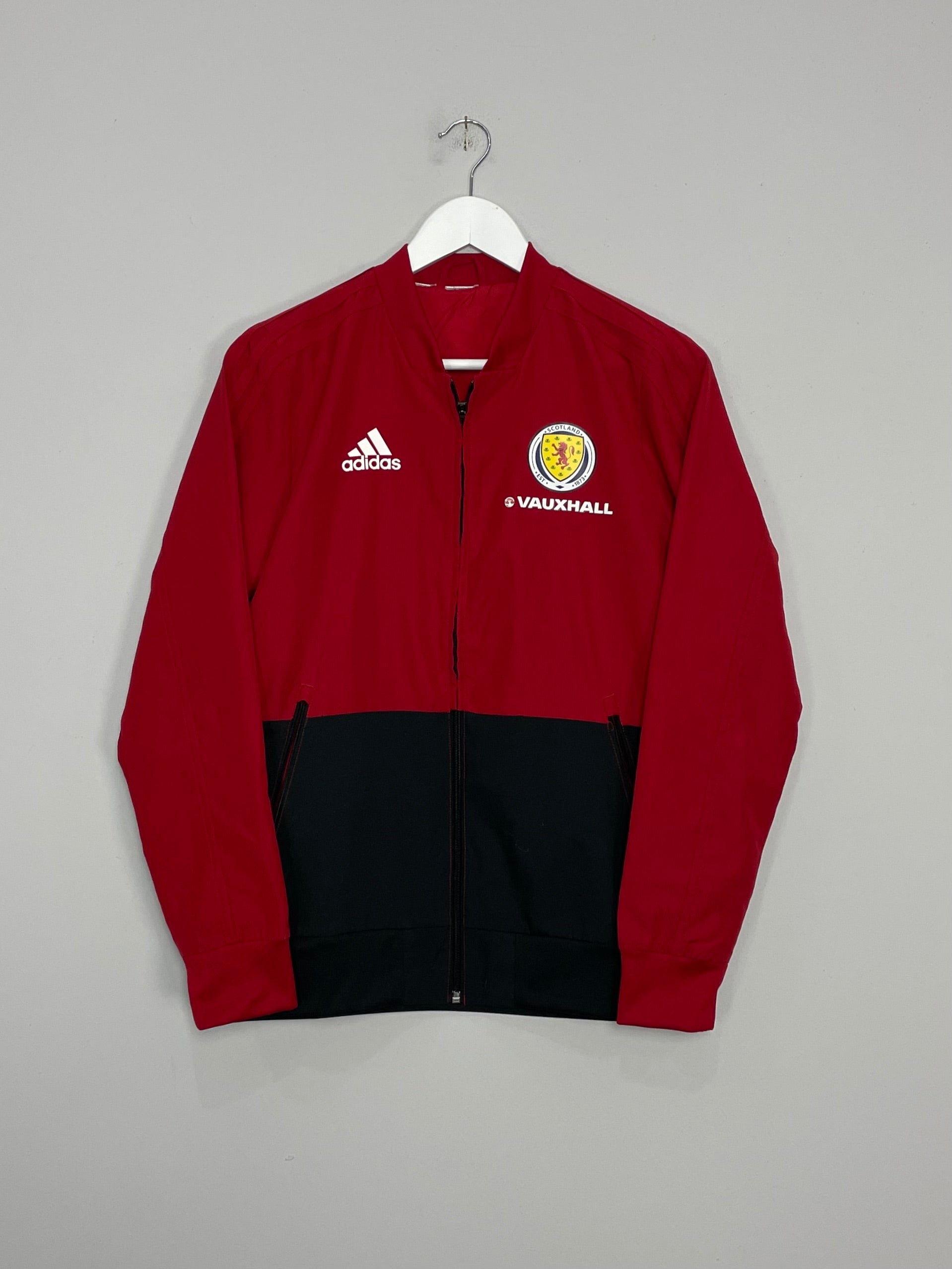 2017/18 SCOTLAND TRAINING JACKET (S) ADIDAS