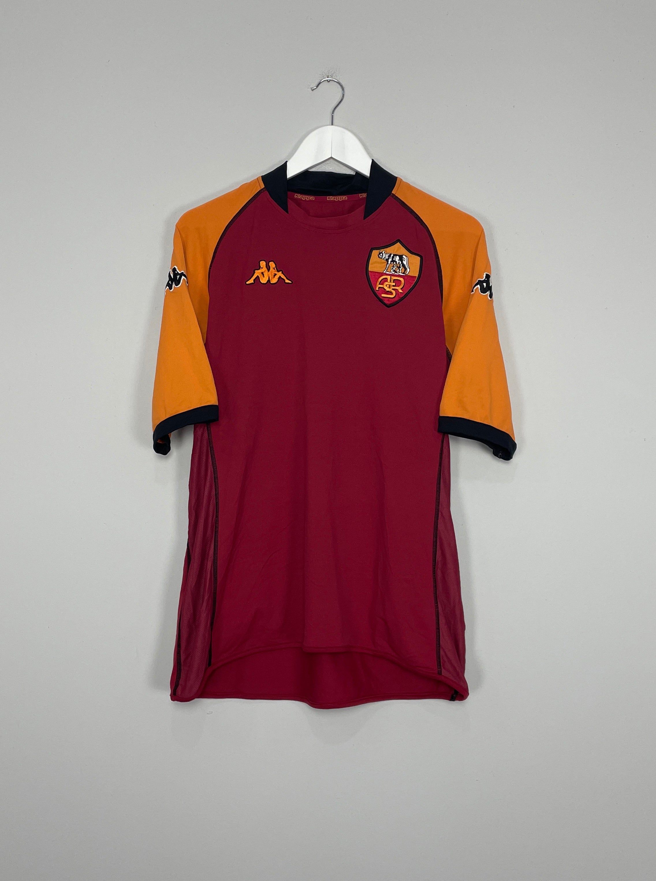 2002/03 ROMA C/L HOME SHIRT (XXL) KAPPA