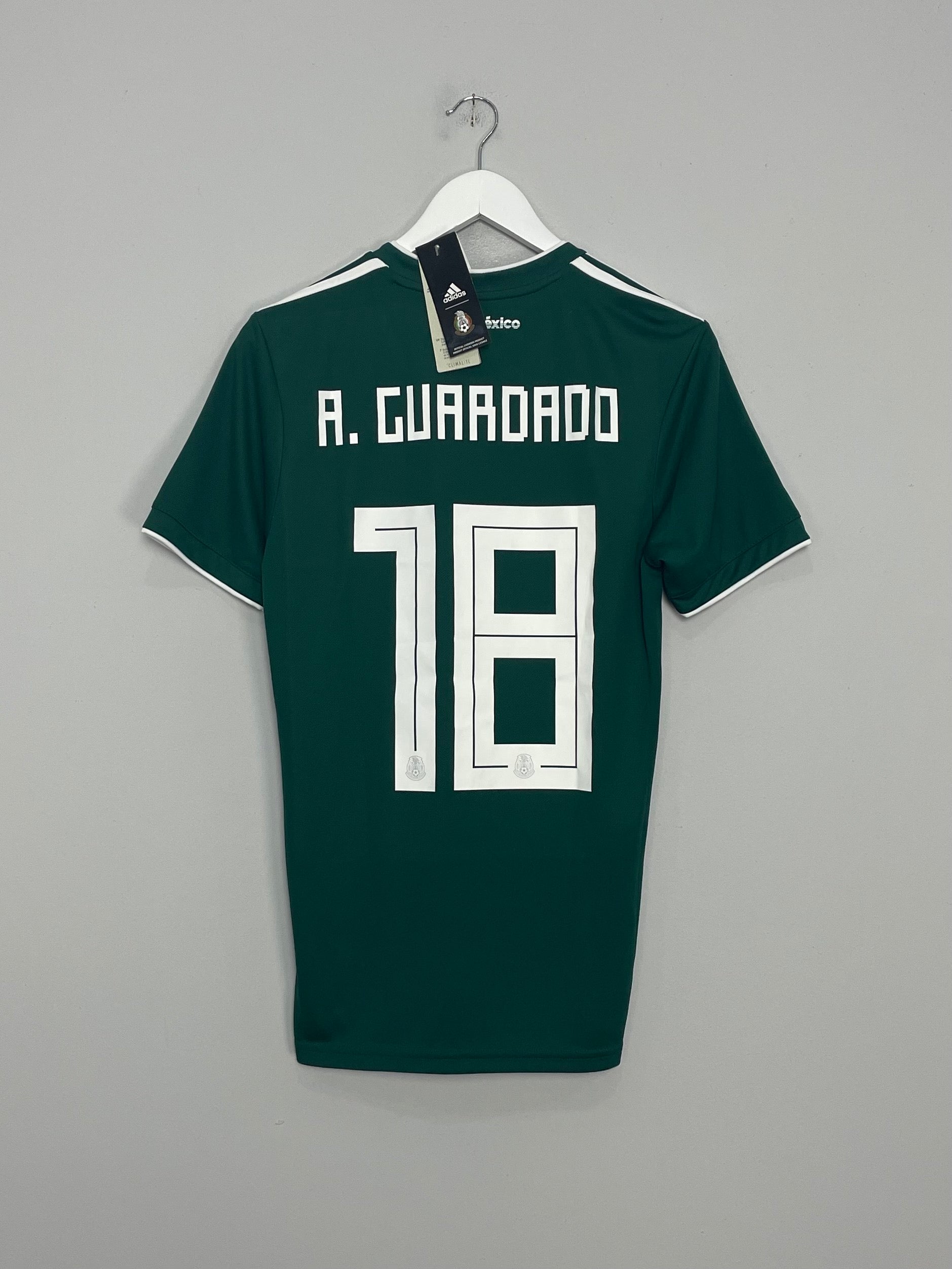 2017/18 MEXICO GUARDADO #18 *BNWT* HOME SHIRT (S) ADIDAS