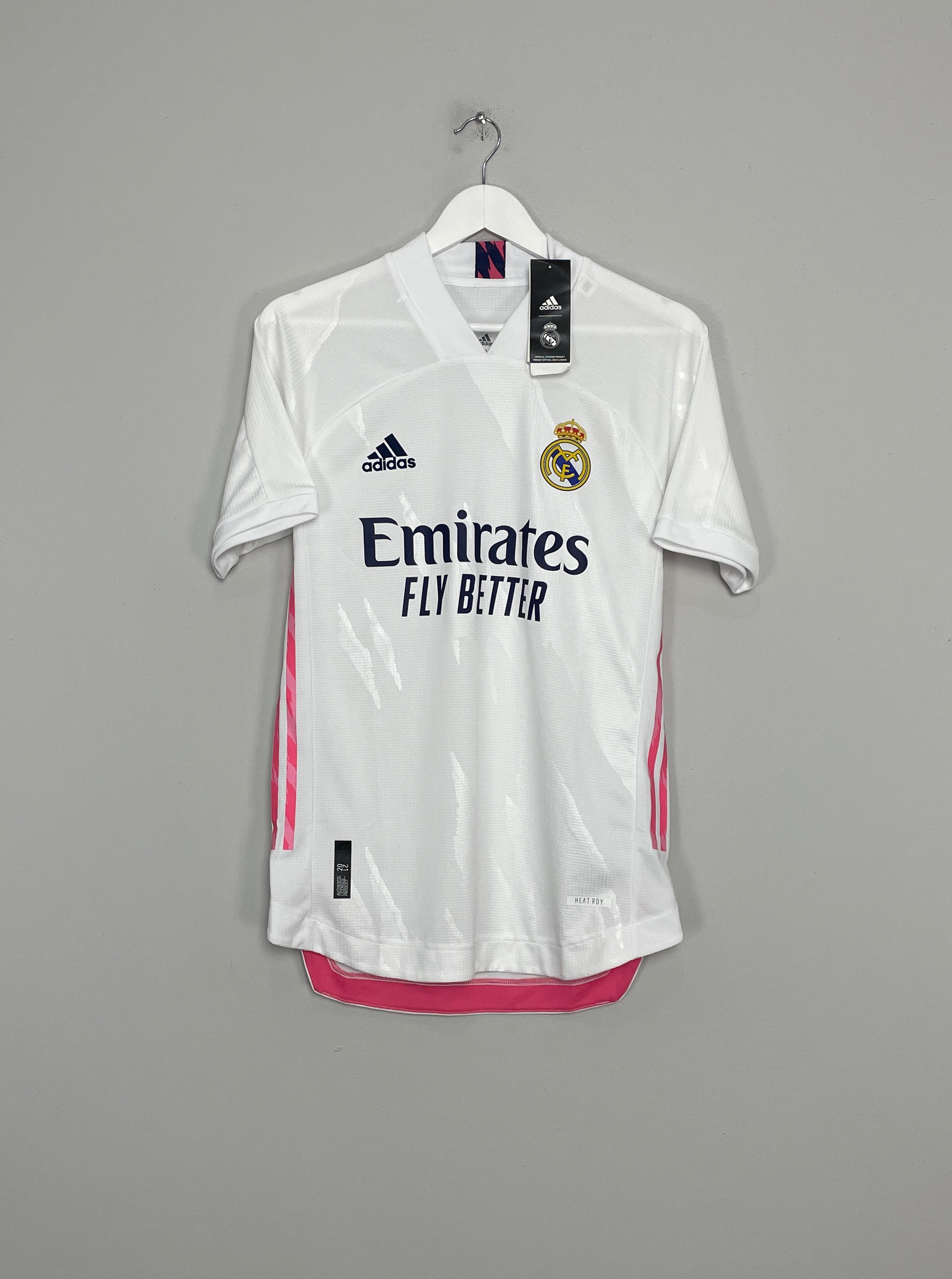 2020/21 REAL MADRID *BNWT* AUTHENTIC HOME SHIRT (S) ADIDAS