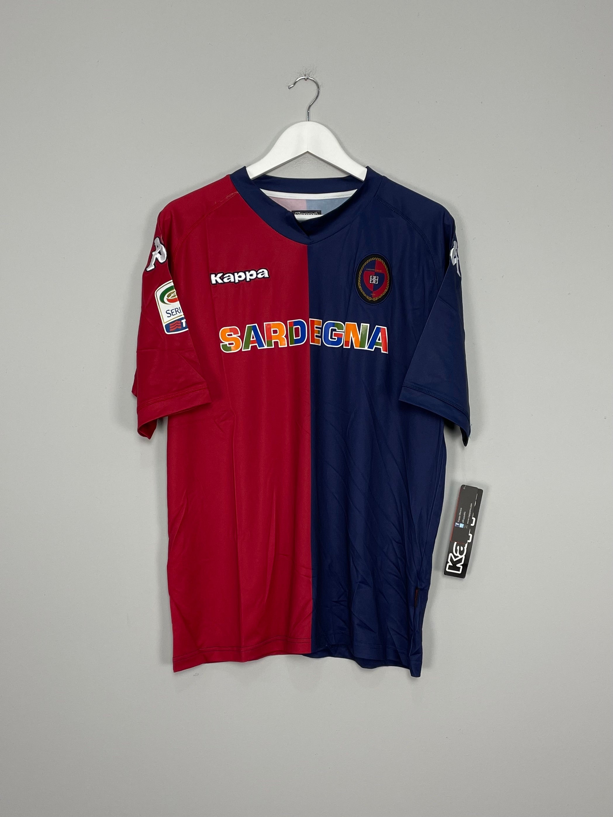 2011/12 CAGLIARI *BNWT* HOME SHIRT (MULTIPLE SIZES) KAPPA, XL