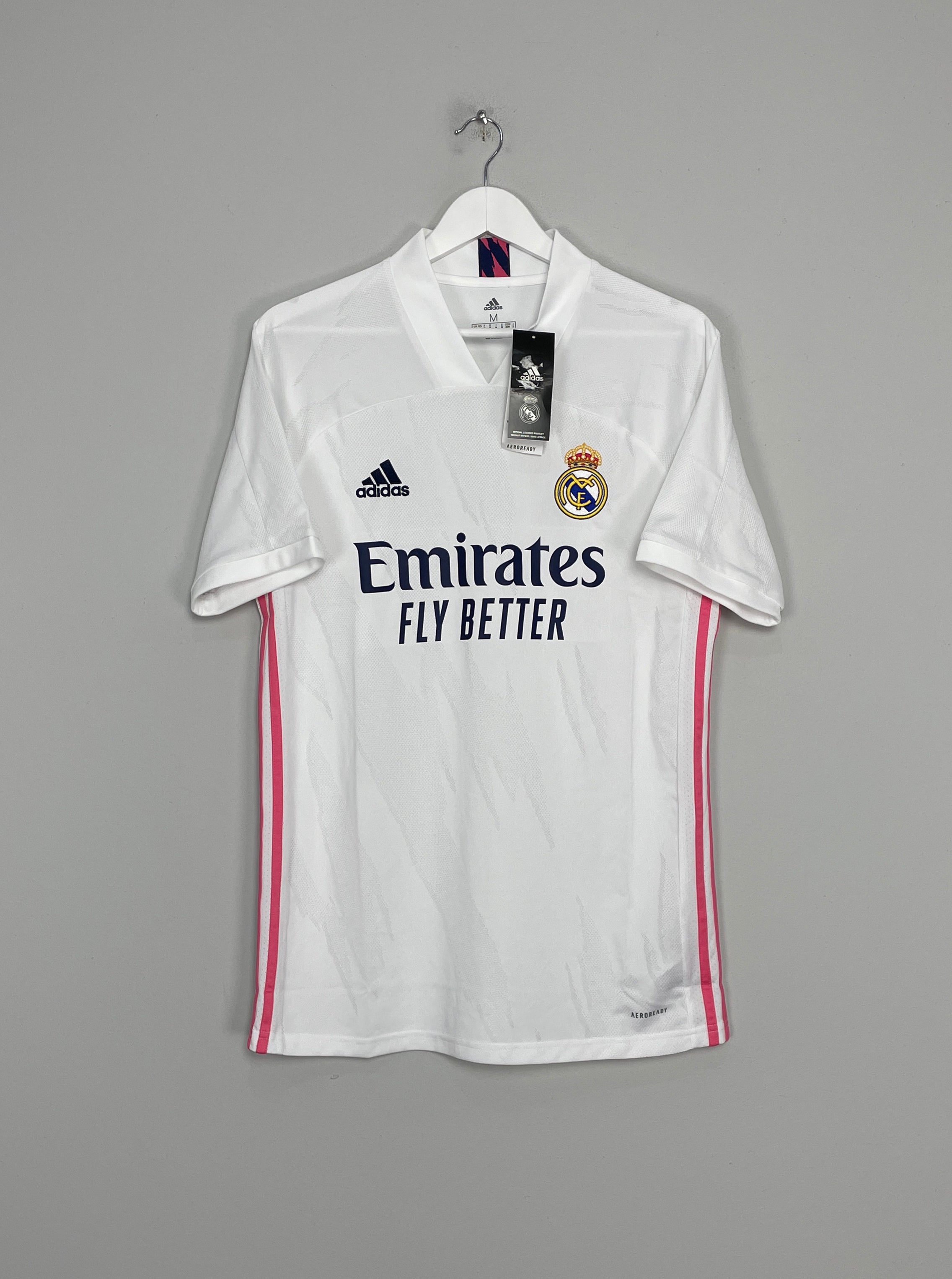 2020/21 REAL MADRID *BNWT* HOME SHIRT (M) ADIDAS