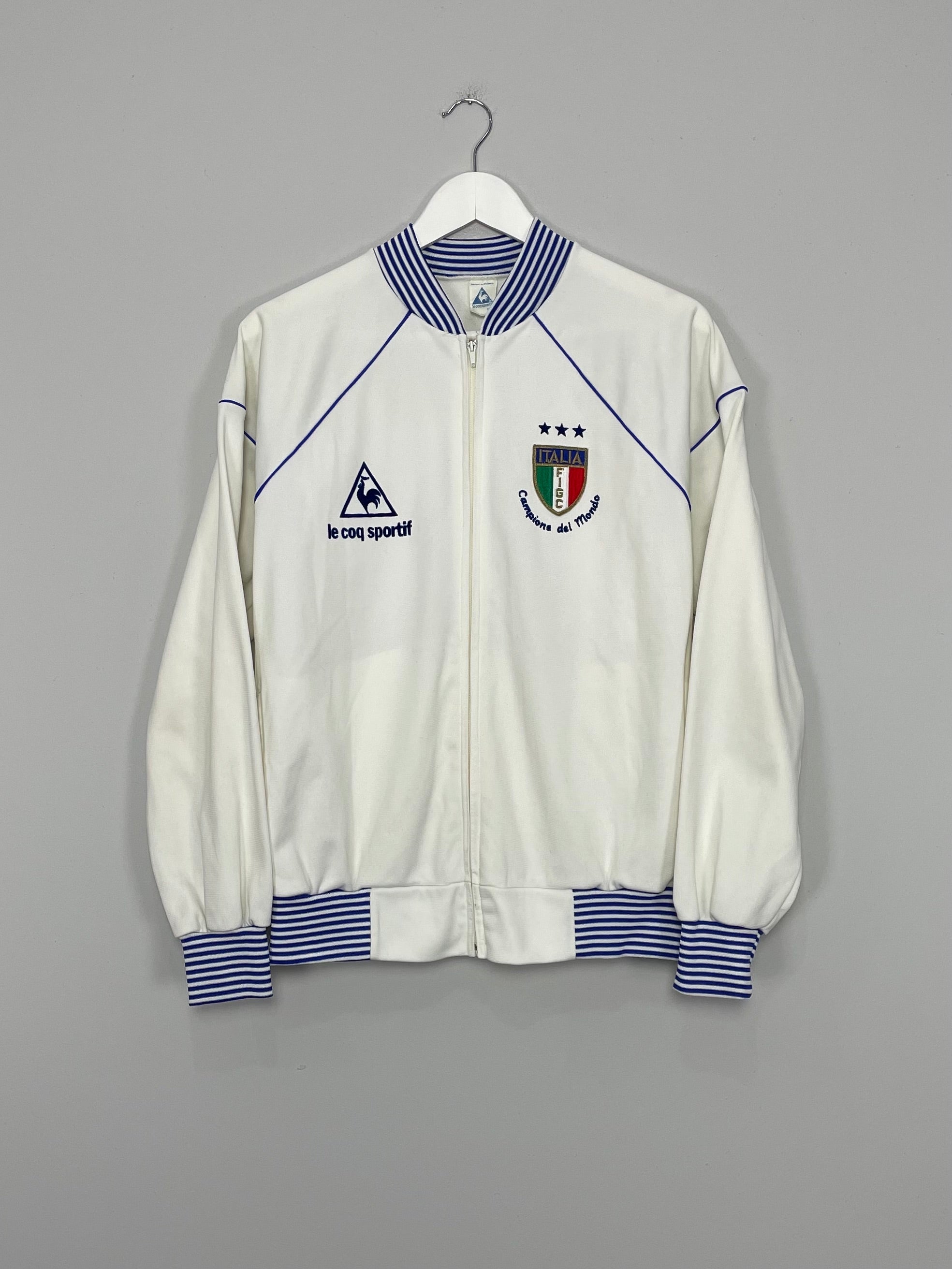 1982 ITALY *WORLD CHAMPIONS* ANTHEM JACKET (M) LE COQ SPORTIF