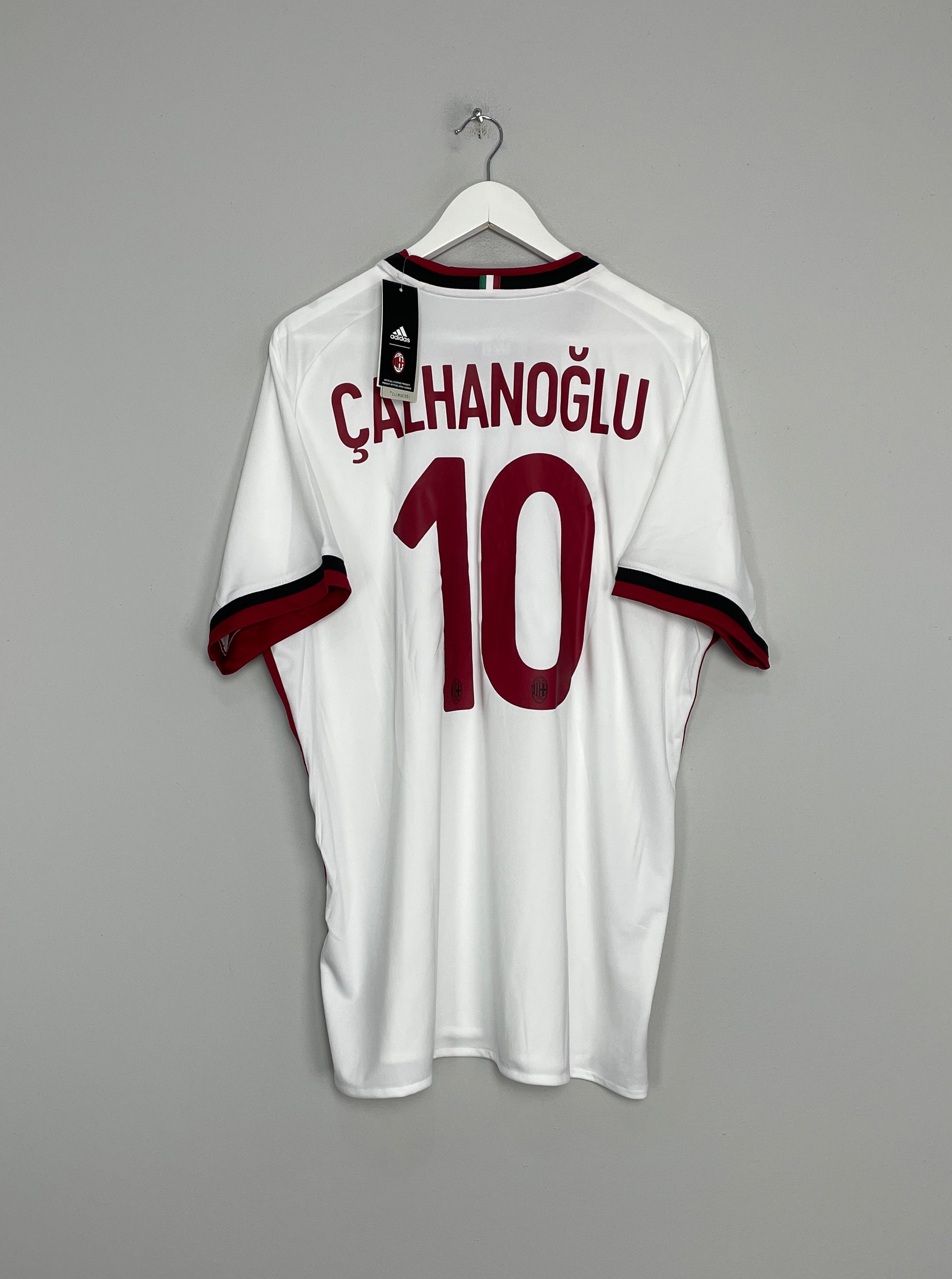 2017/18 AC MILAN CALHANOGLU #10 *BNWT* AWAY SHIRT (XL) ADIDAS