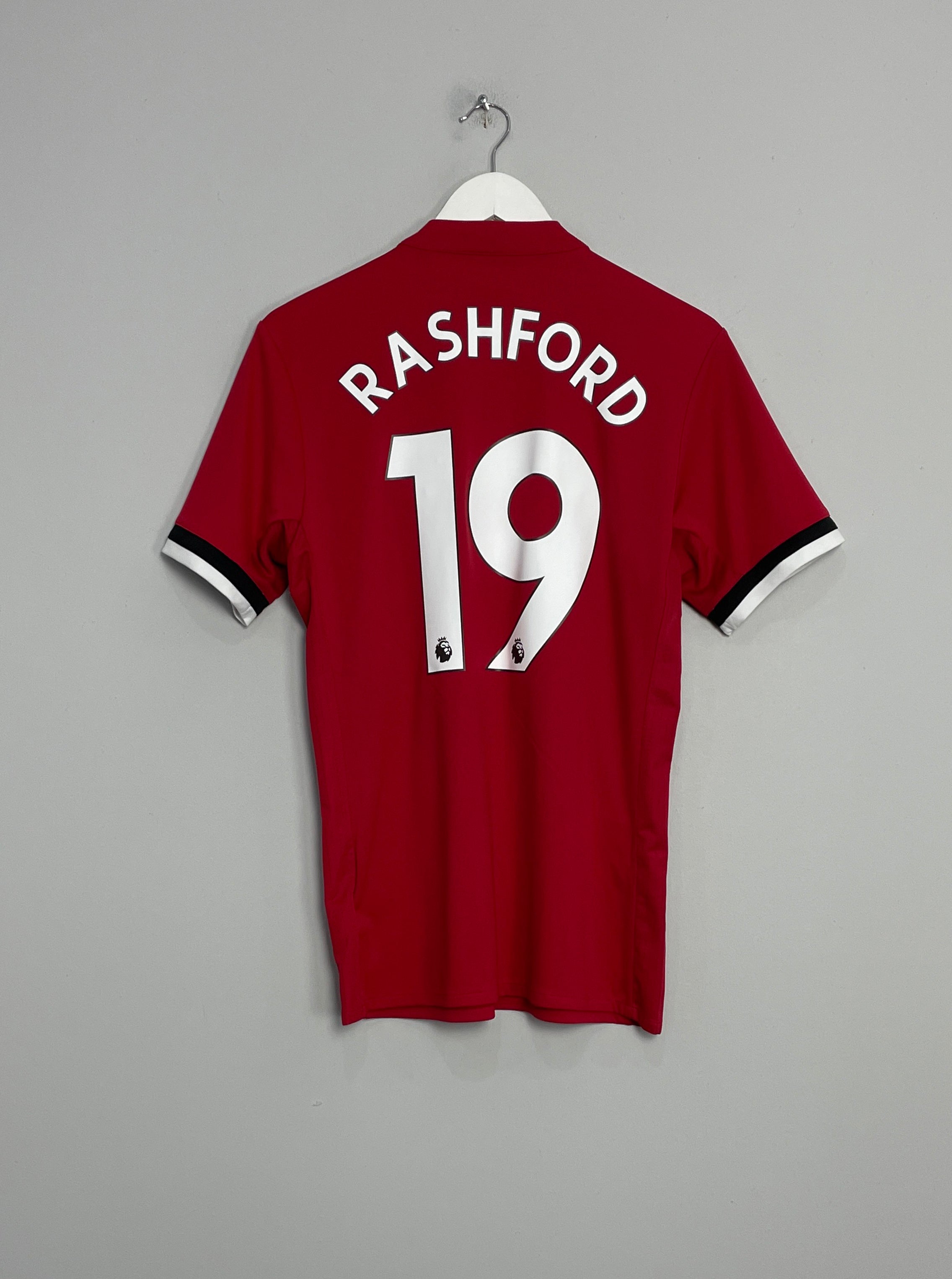 2017/18 MANCHESTER UNITED RASHFORD #19 HOME SHIRT (S) ADIDAS