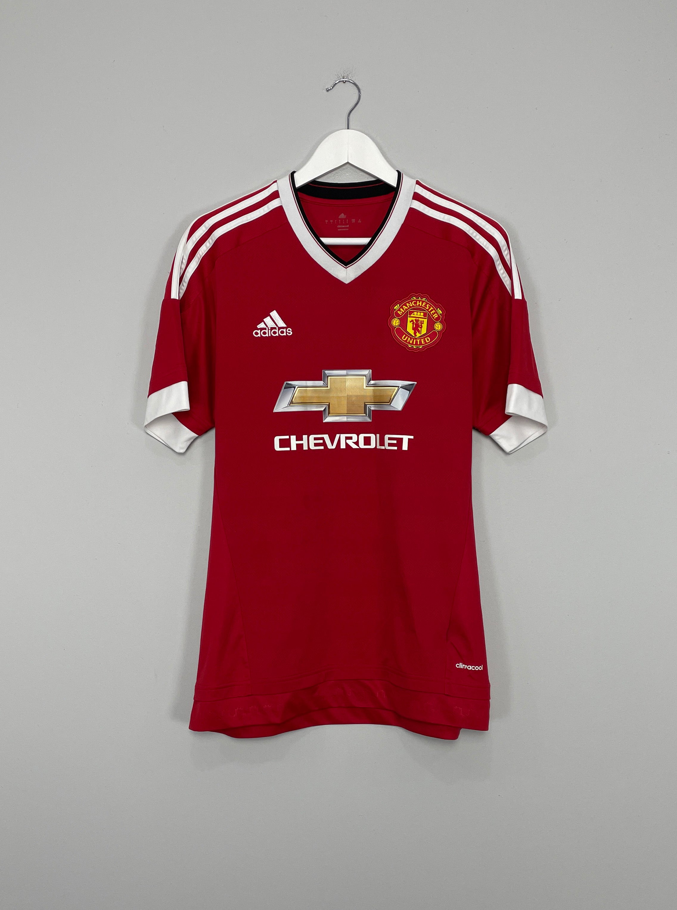 2015/16 MANCHESTER UNITED HOME SHIRT (L) ADIDAS