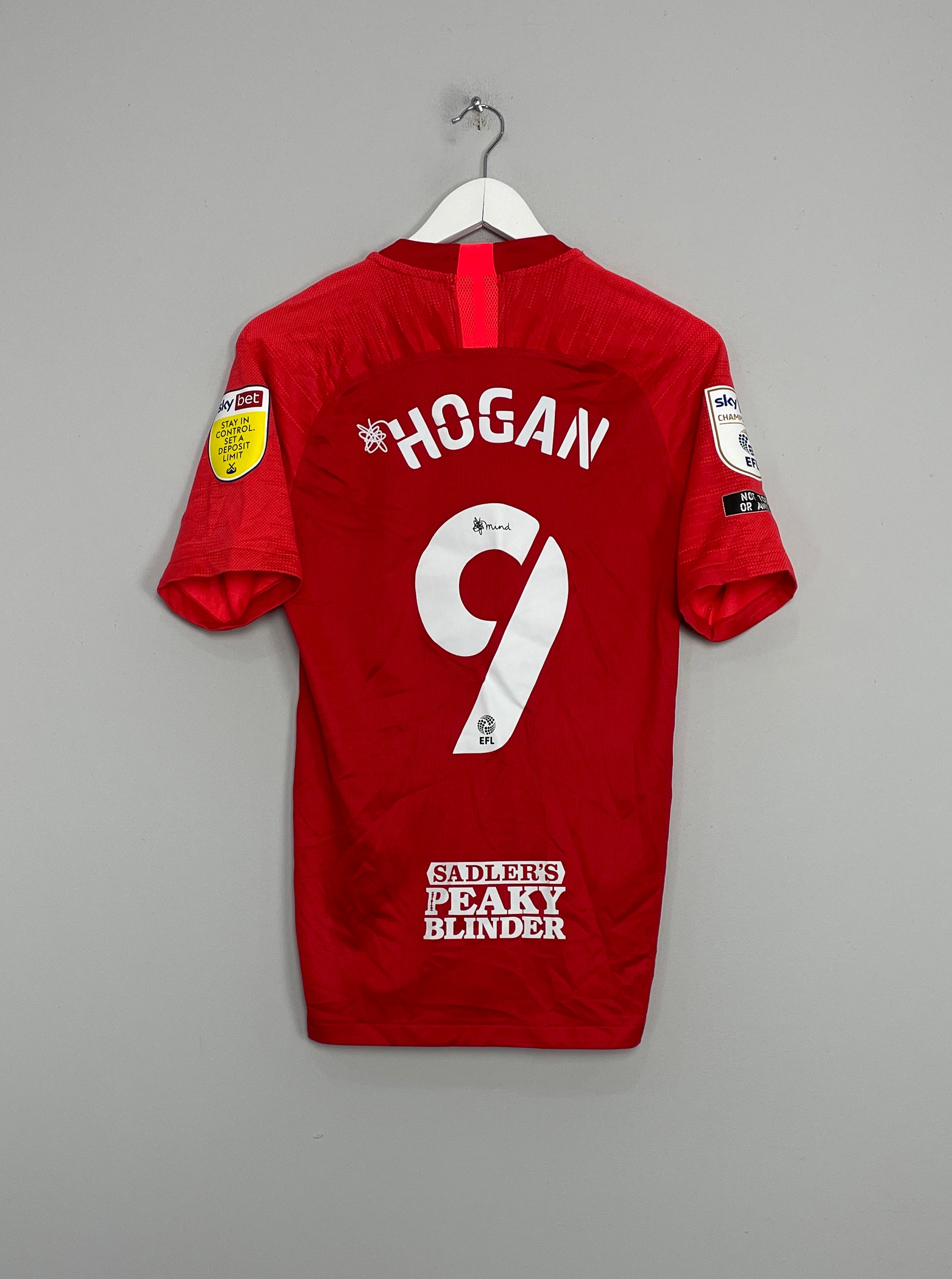 2020/21 BIRMINGHAM CITY HOGAN #9 *MATCH ISSUE* AWAY SHIRT (S) NIKE