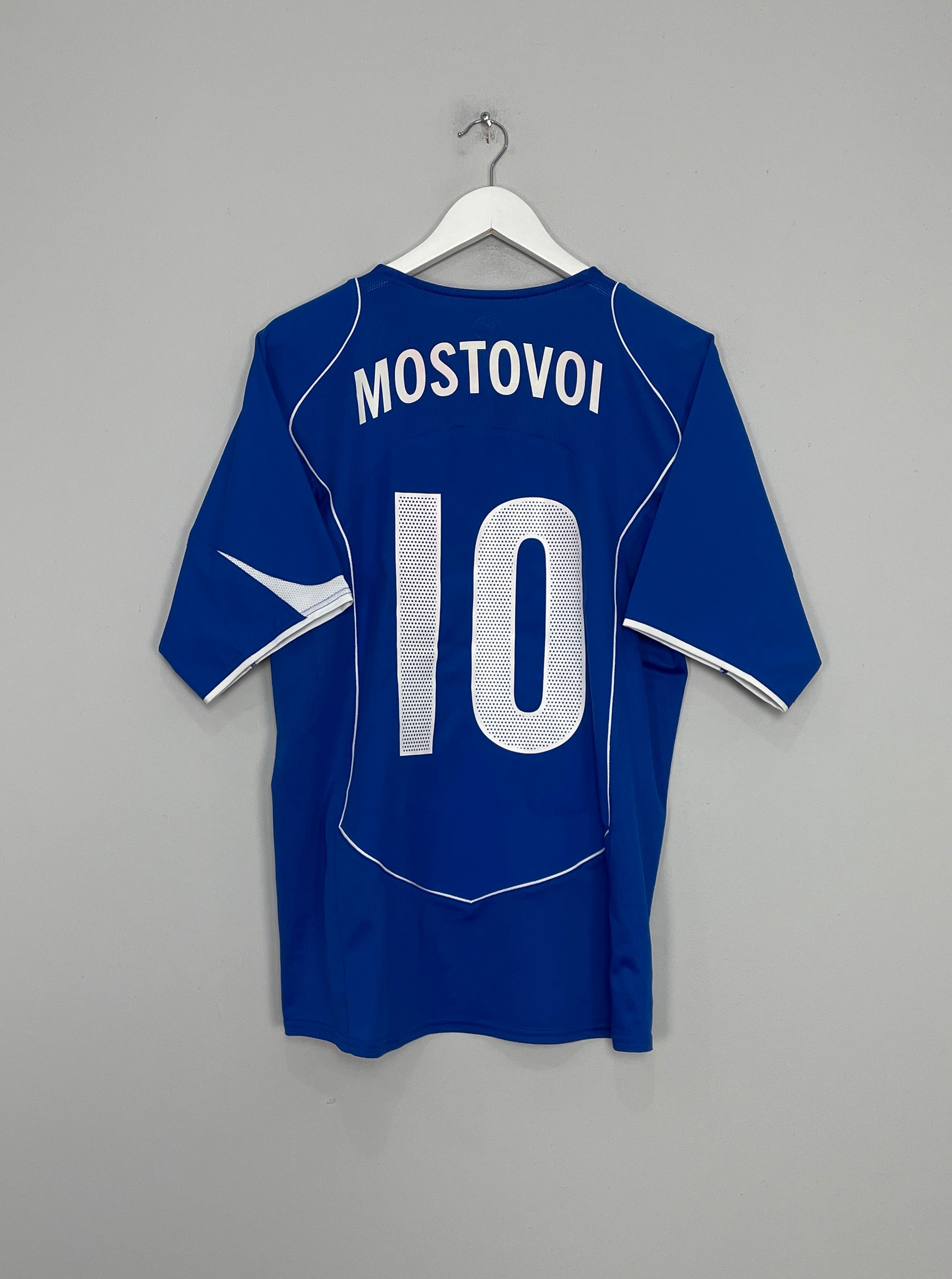 2004/05 RUSSIA MOSTOVOI #10 AWAY SHIRT (M) NIKE