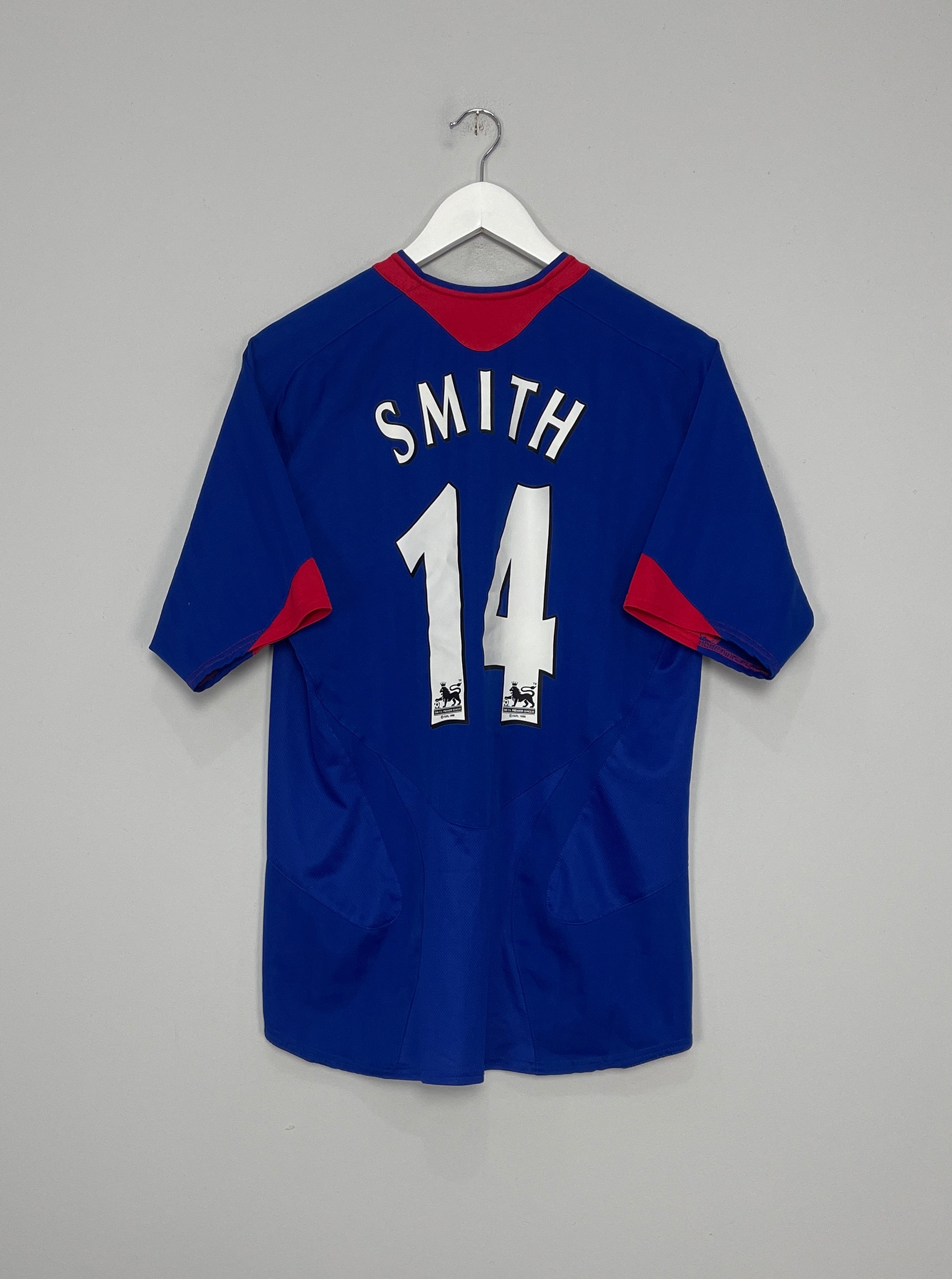 2005/06 MANCHESTER UNITED SMITH #14 AWAY SHIRT (M) NIKE