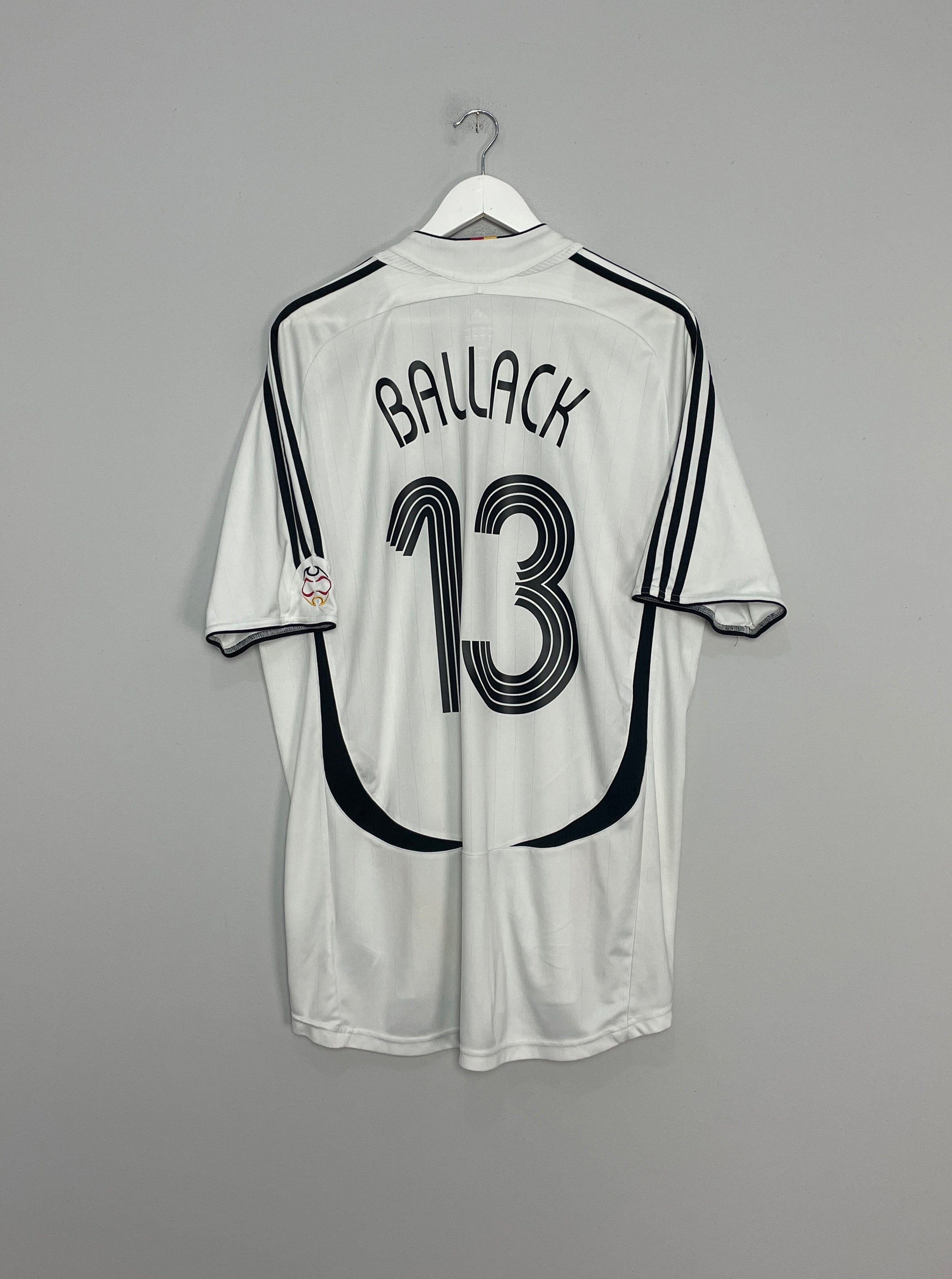 2005/06 GERMANY BALLACK #13 HOME SHIRT (XL) ADIDAS