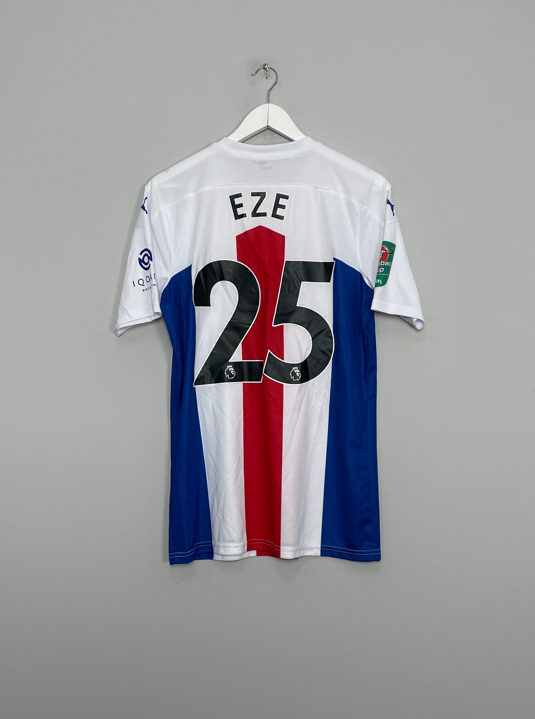 2020/21 CRYSTAL PALACE EZE #25 *MATCH ISSUE* AWAY SHIRT (M) PUMA