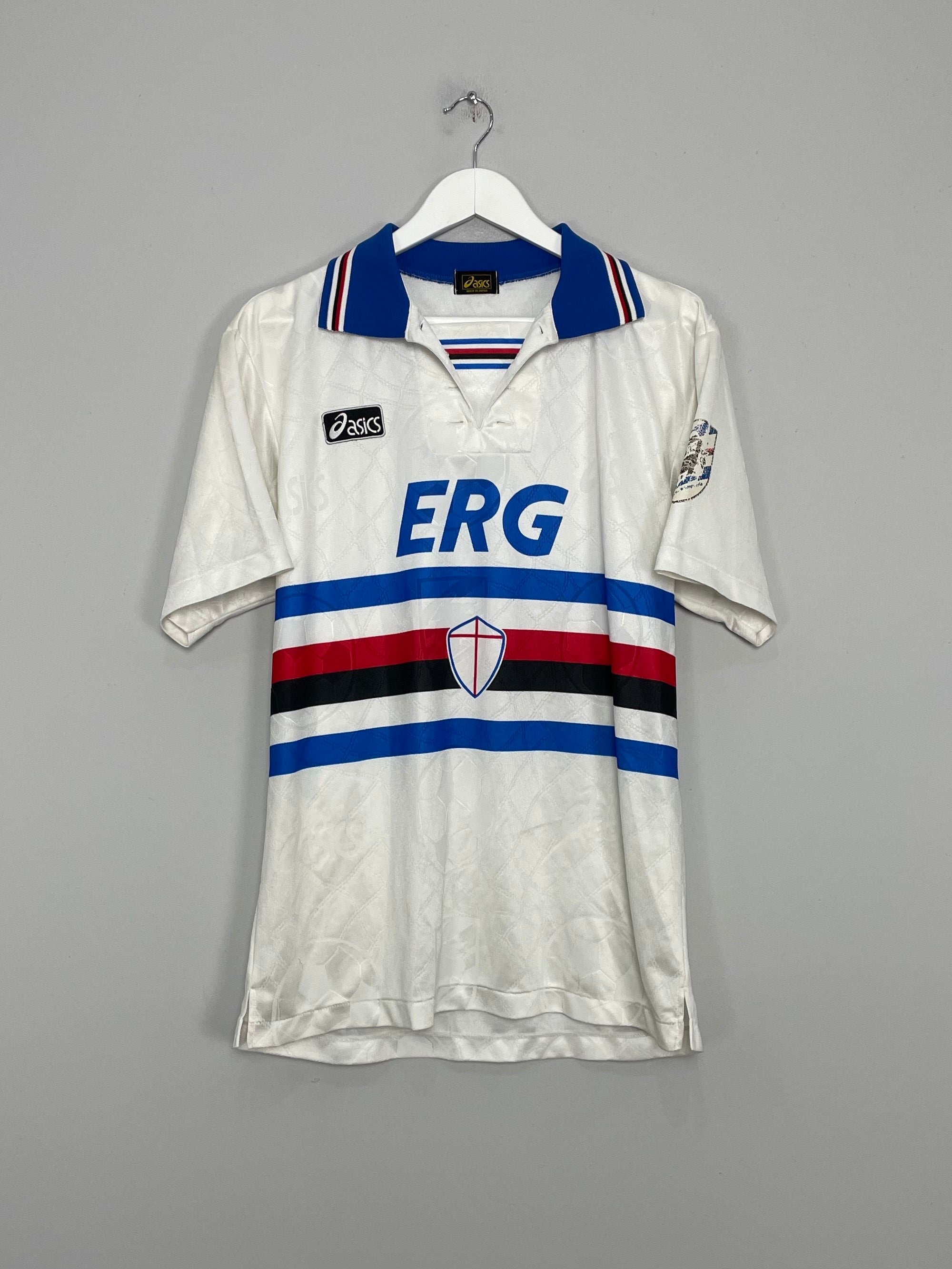 1994/95 SAMPDORIA AWAY SHIRT (M) ASICS