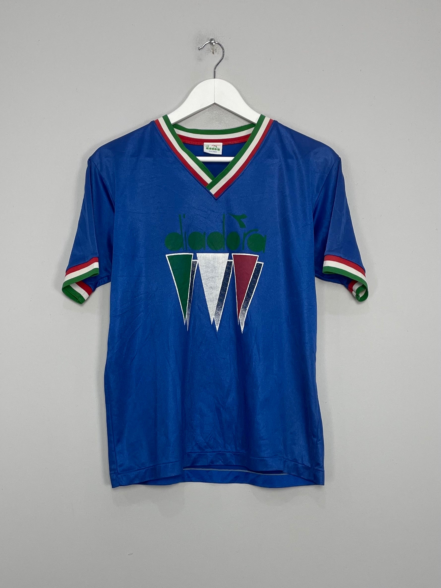 1990 ITALY TRAINING SHIRT (L) DIADORA