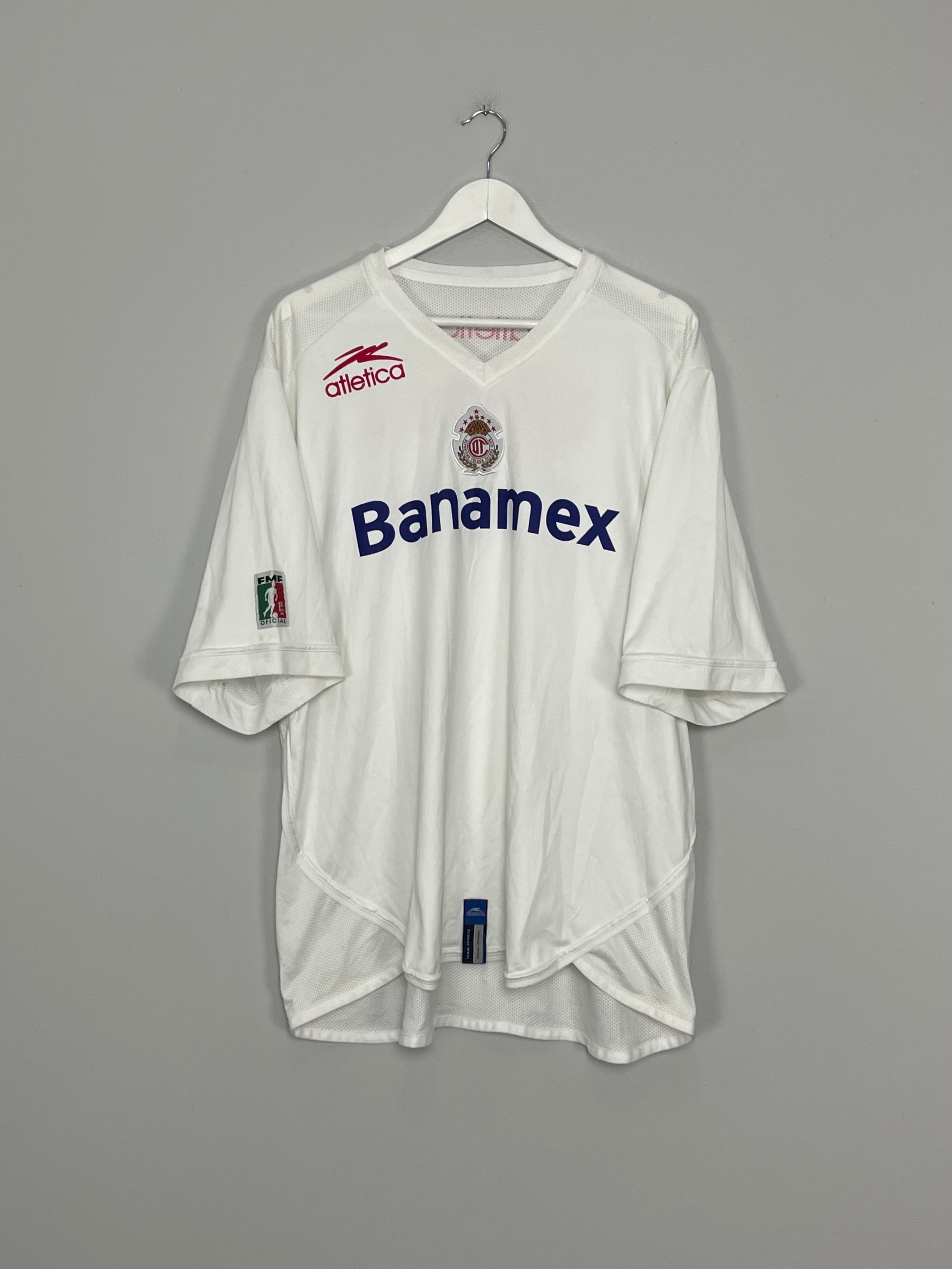 2005/06 DEPORTIVO TOLUCA  AWAY SHIRT (L) ATLETICA