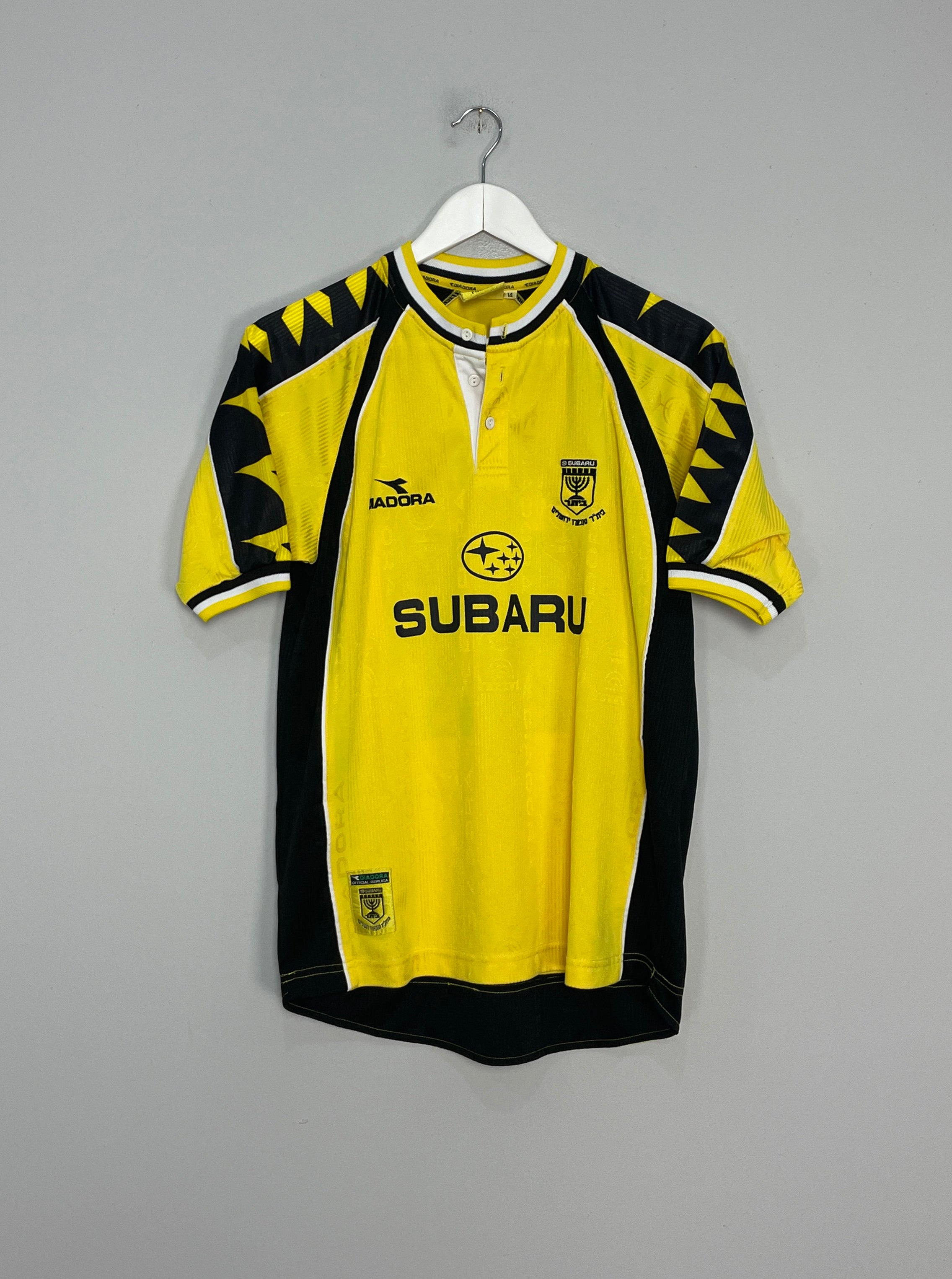 2000/01 BEITAR JERUSALEM A.MIZRAHI #11 HOME SHIRT (S) DIADORA