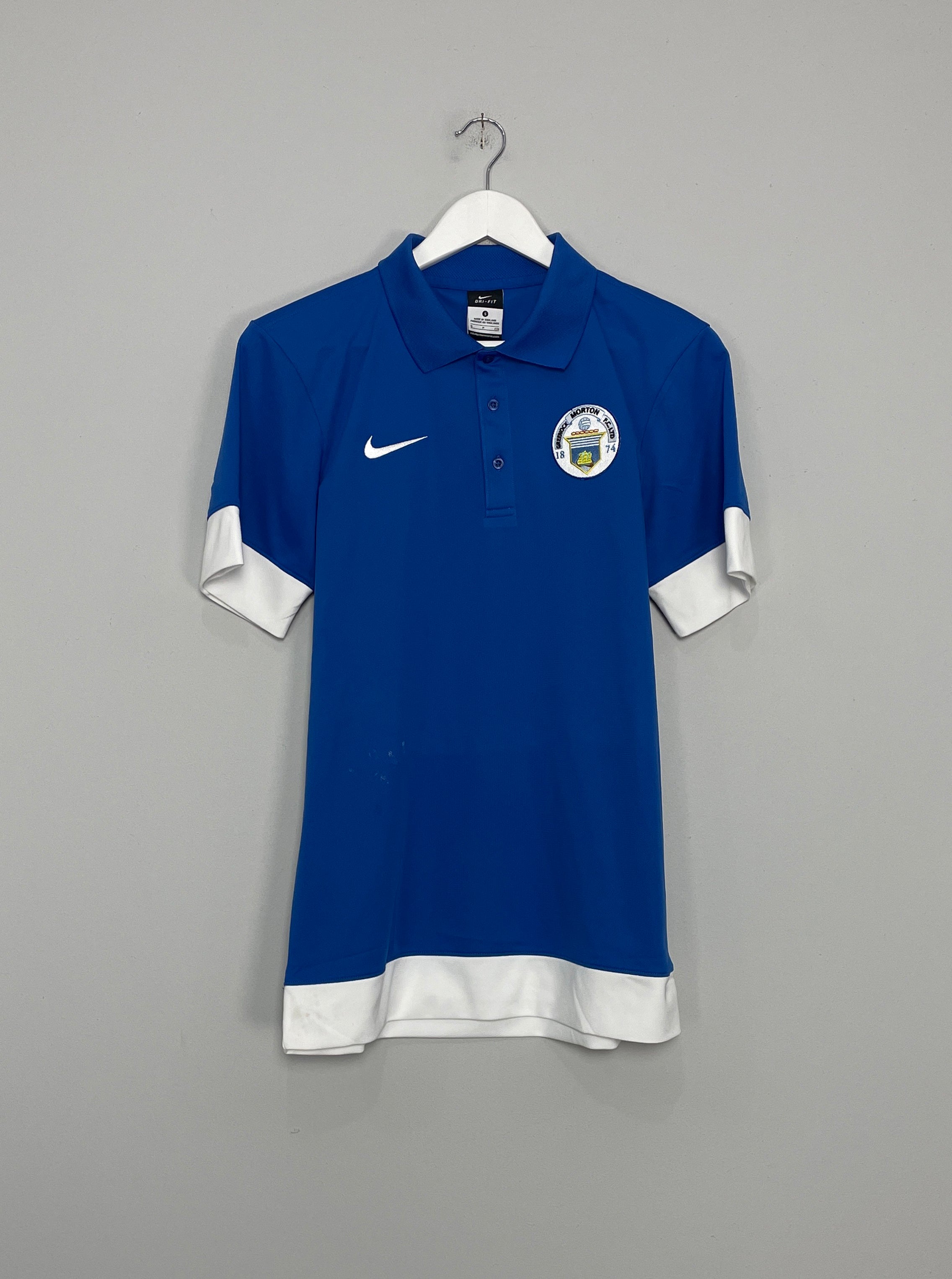 2015/16 GREENOCK MORTON POLO SHIRT (S) NIKE