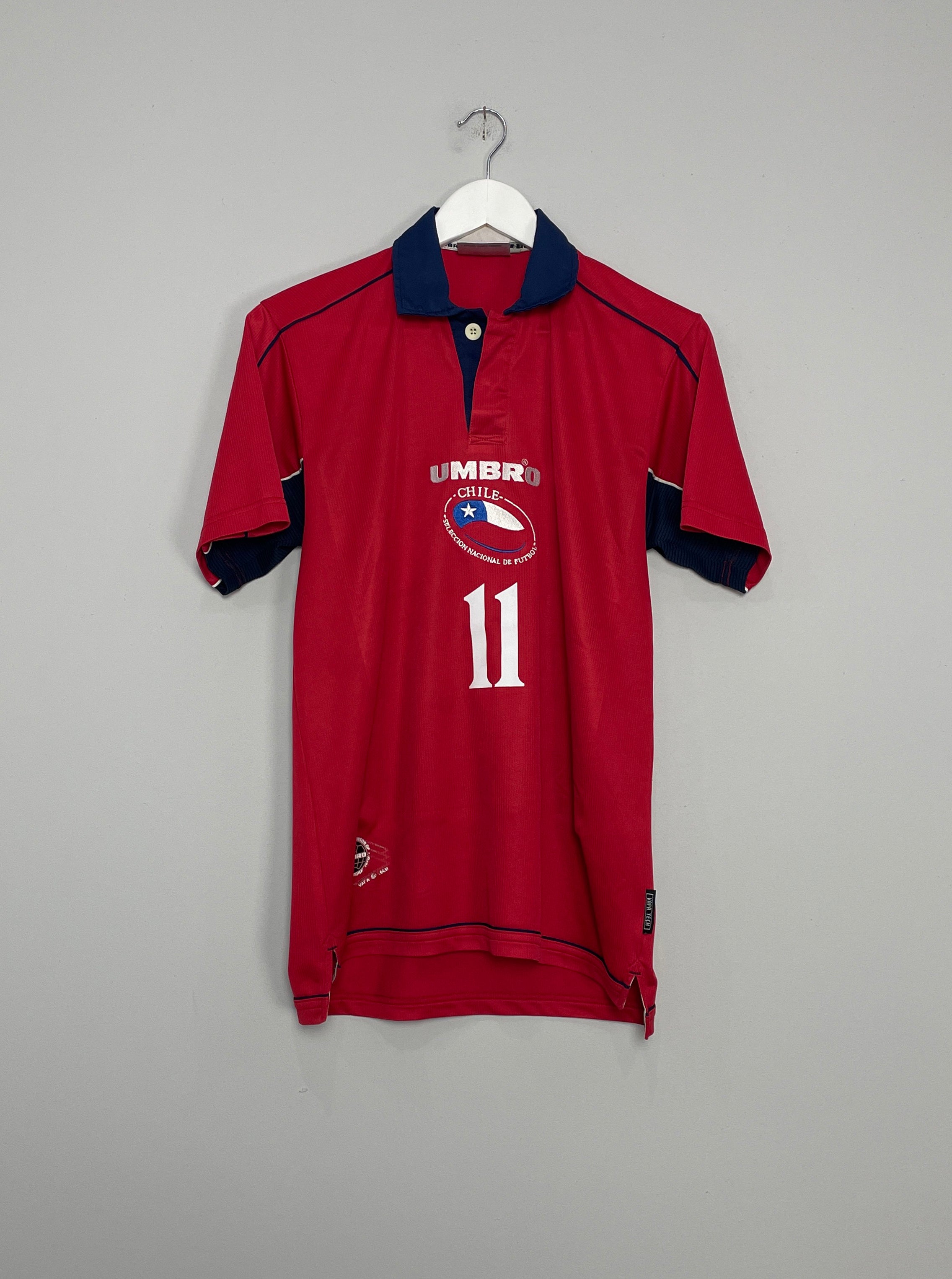 2000/03 CHILE (SALAS) #11 HOME SHIRT (S) UMBRO