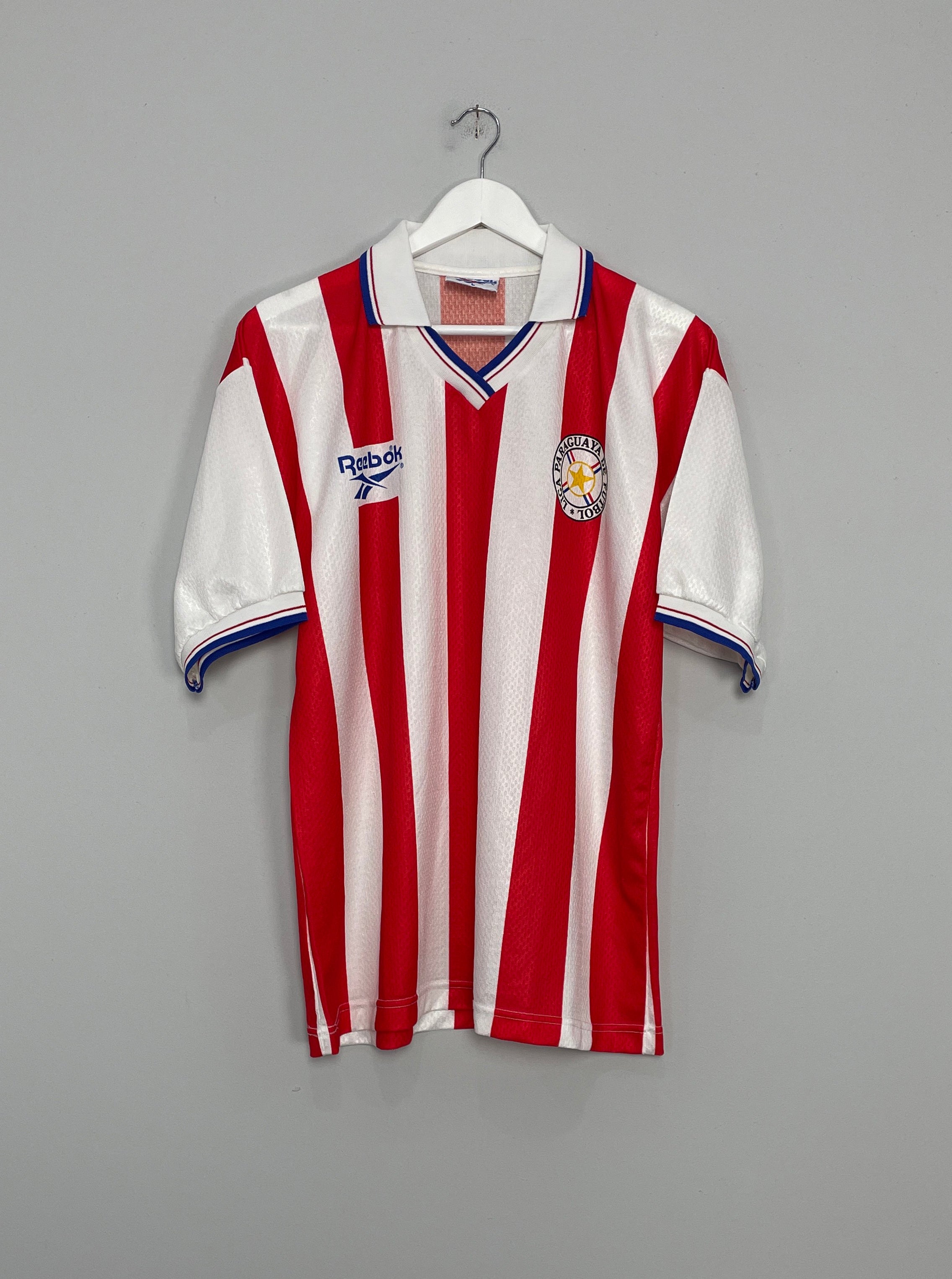 1997 PARAGUAY HOME SHIRT (L) REEBOK