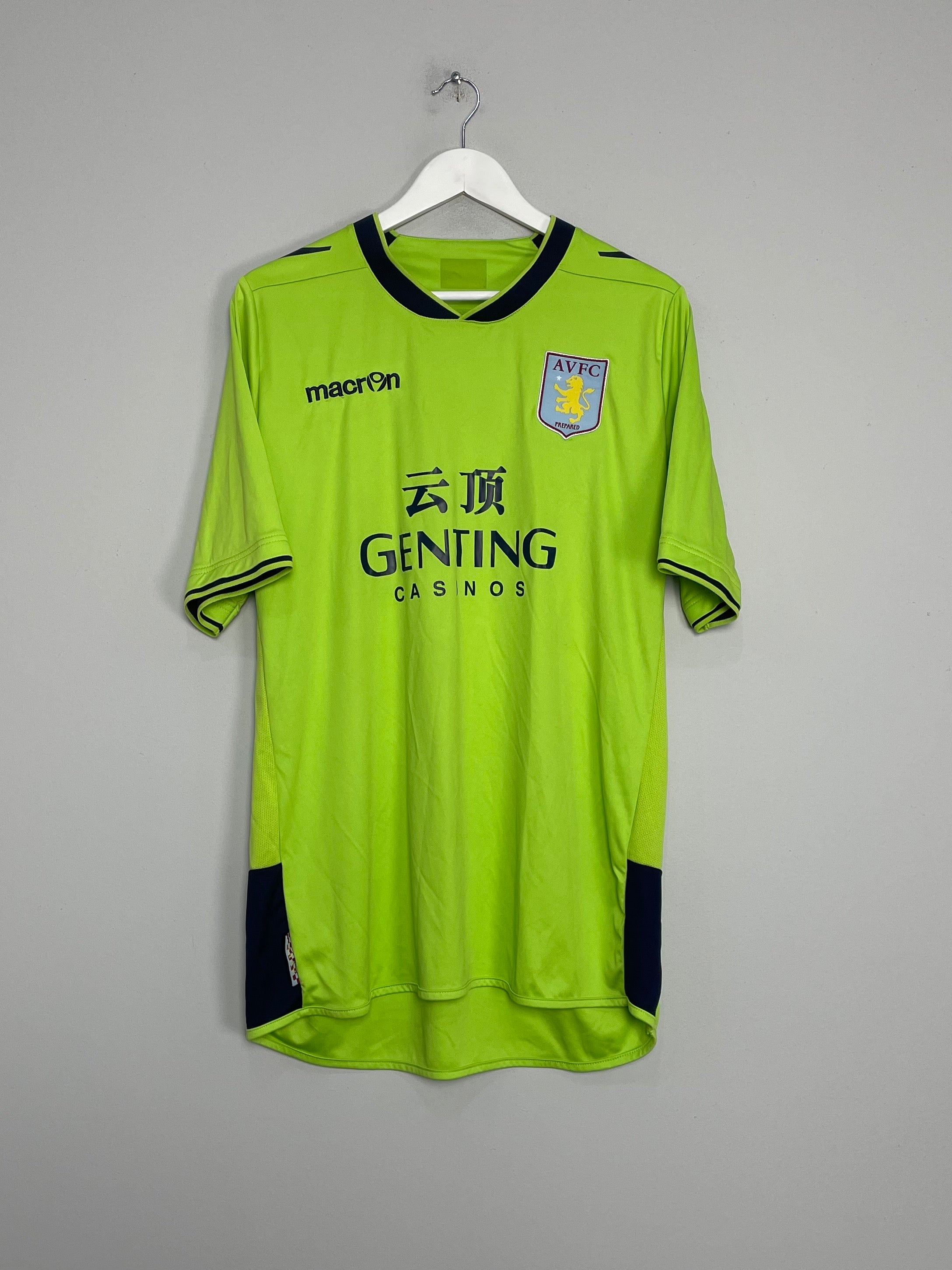 2012/13 ASTON VILLA AWAY SHIRT (XL) MACRON