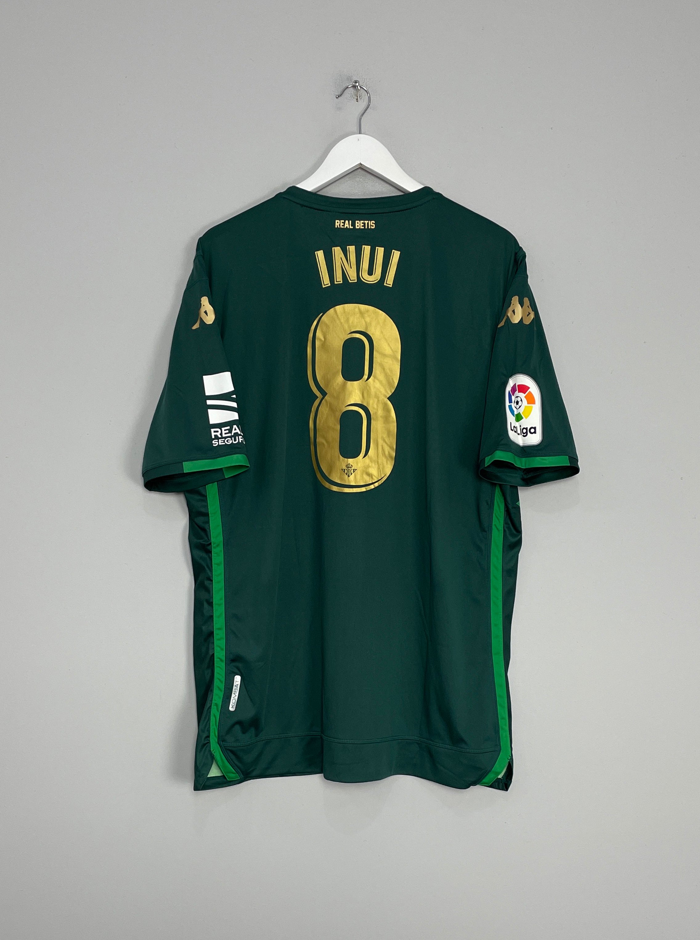 2018/19 REAL BETIS INUI #8 AWAY SHIRT (XXXL) KAPPA