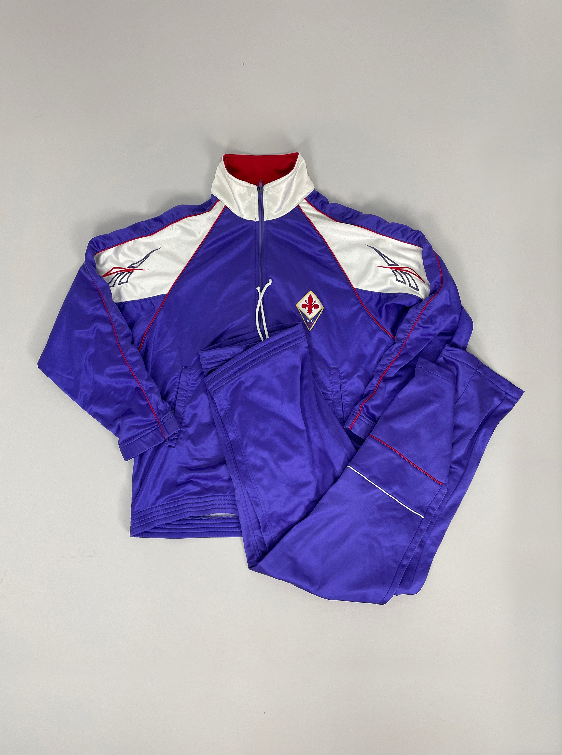 1999/00 FIORENTINA FULL TRACKSUIT (L) REEBOK