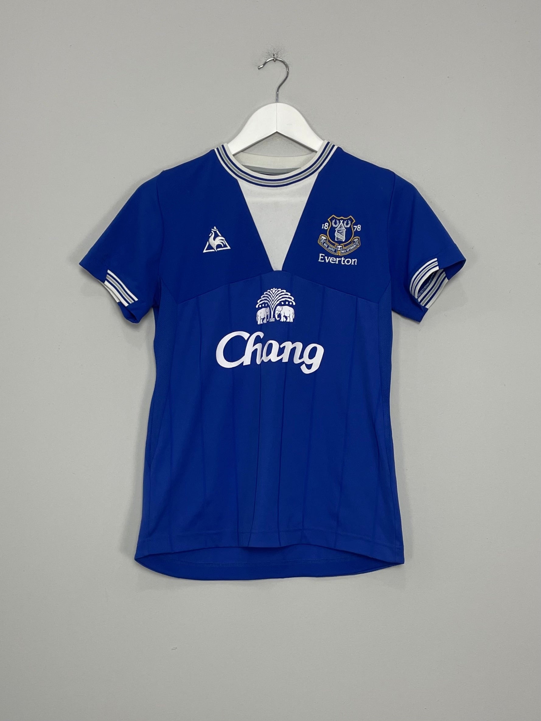 2009/10 EVERTON WOMENS HOME SHIRT (M) LE COQ SPORTIF