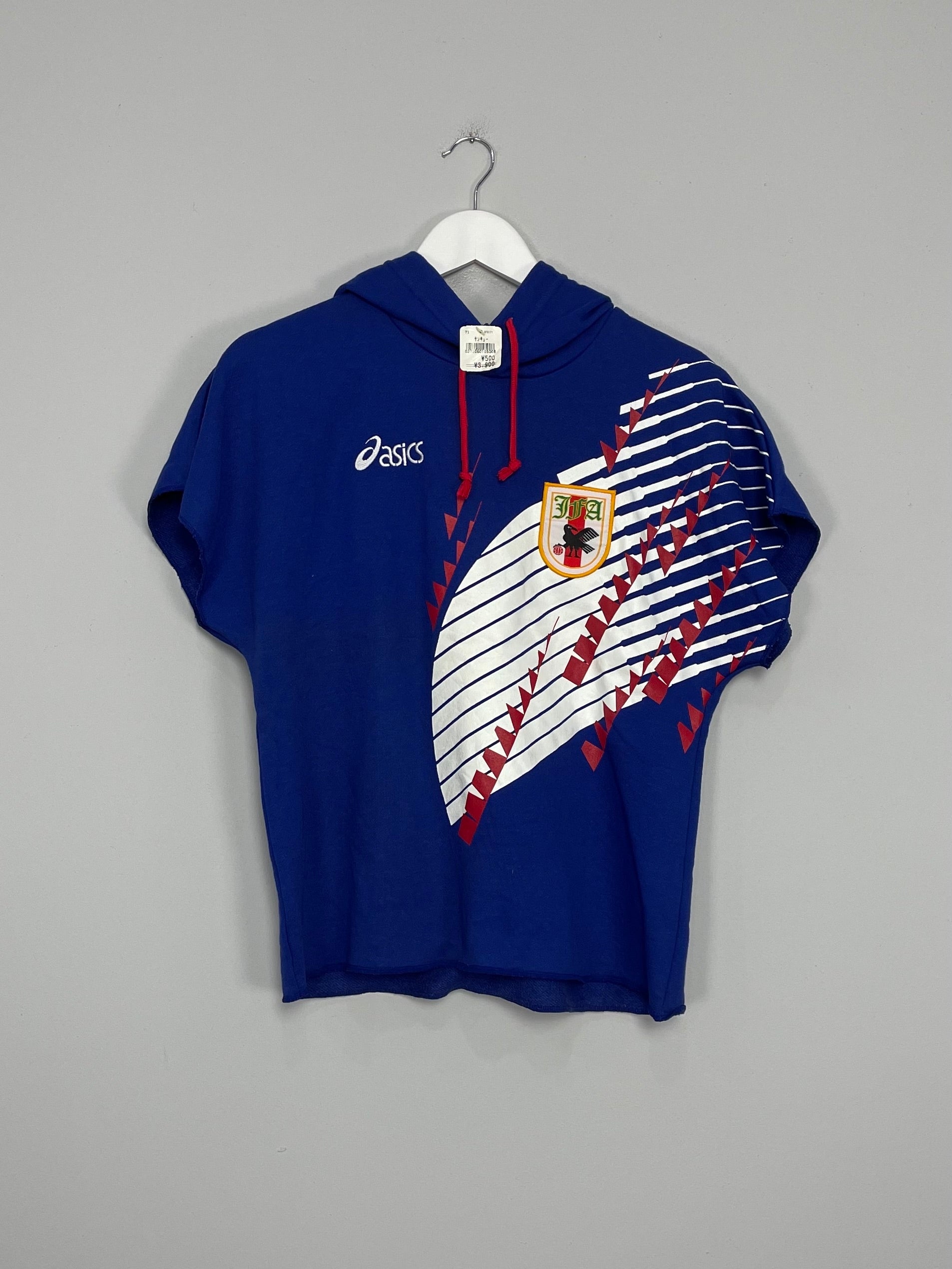 1993/94 JAPAN *BNWT* ASICS SLEEVELESS HOODIE (S)