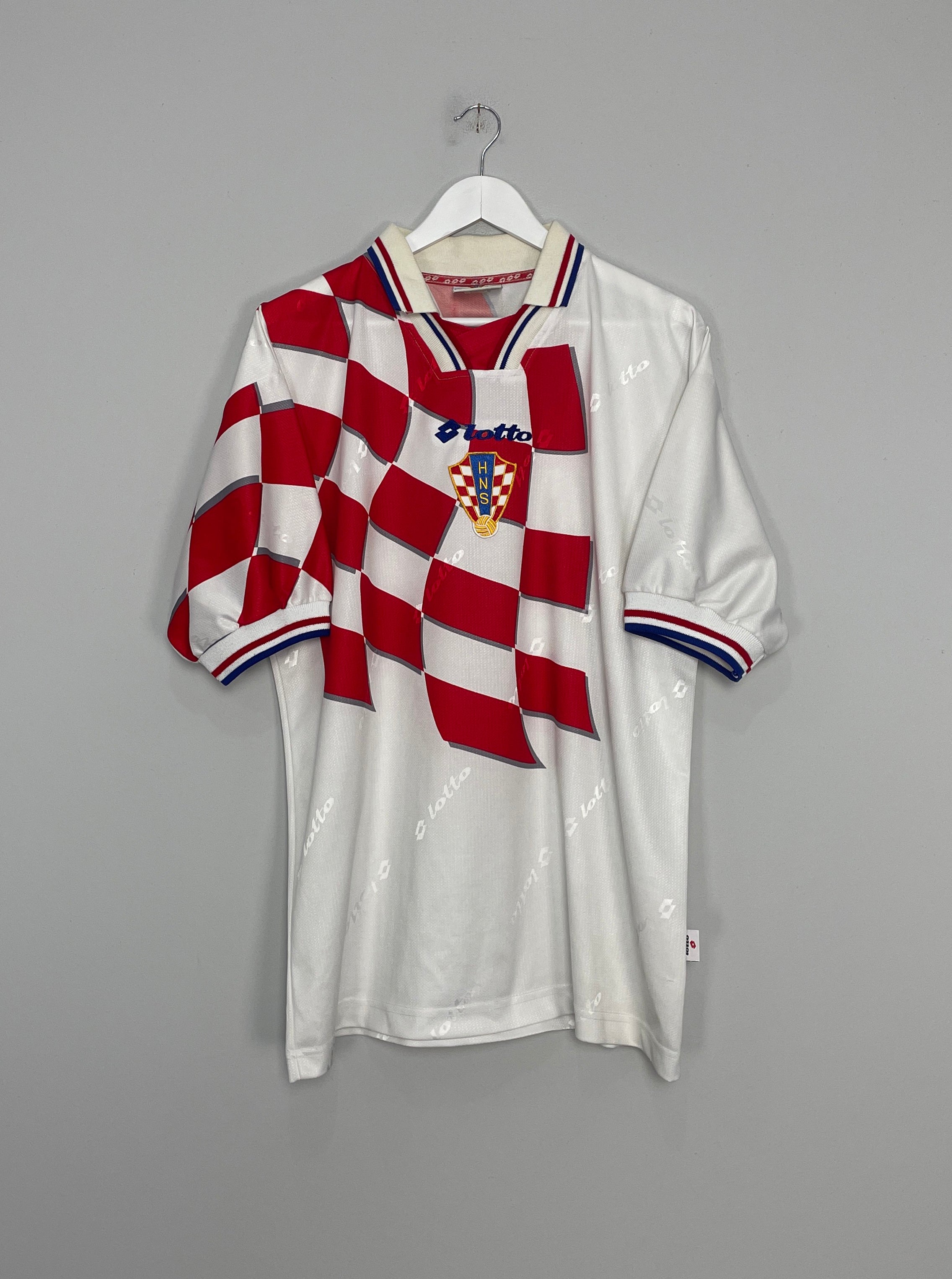 1998/00 CROATIA HOME SHIRT (XL) LOTTO