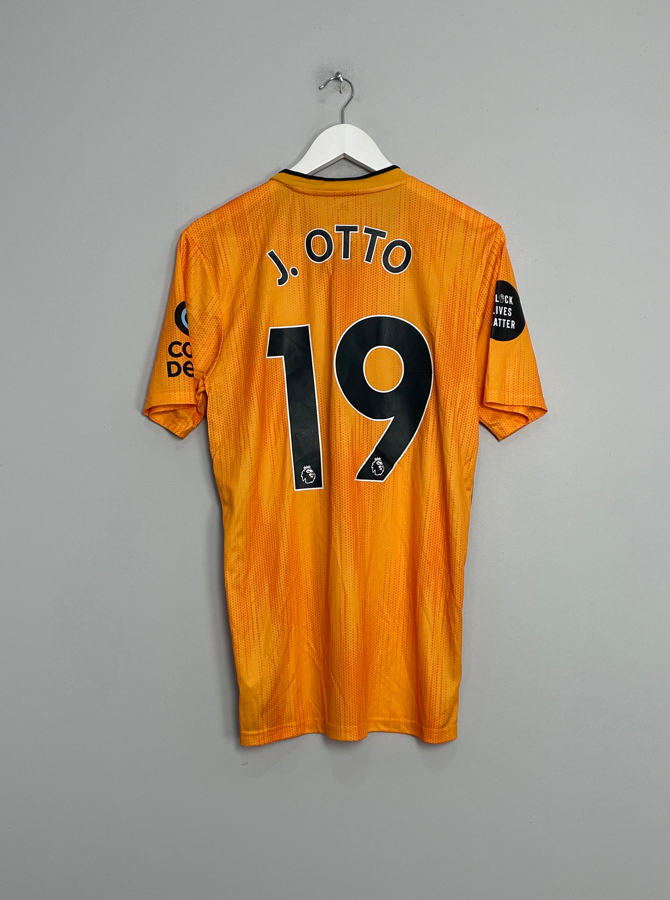 2019/20 WOLVES J.OTTO #19 *MATCH ISSUE* HOME SHIRT (M) ADIDAS