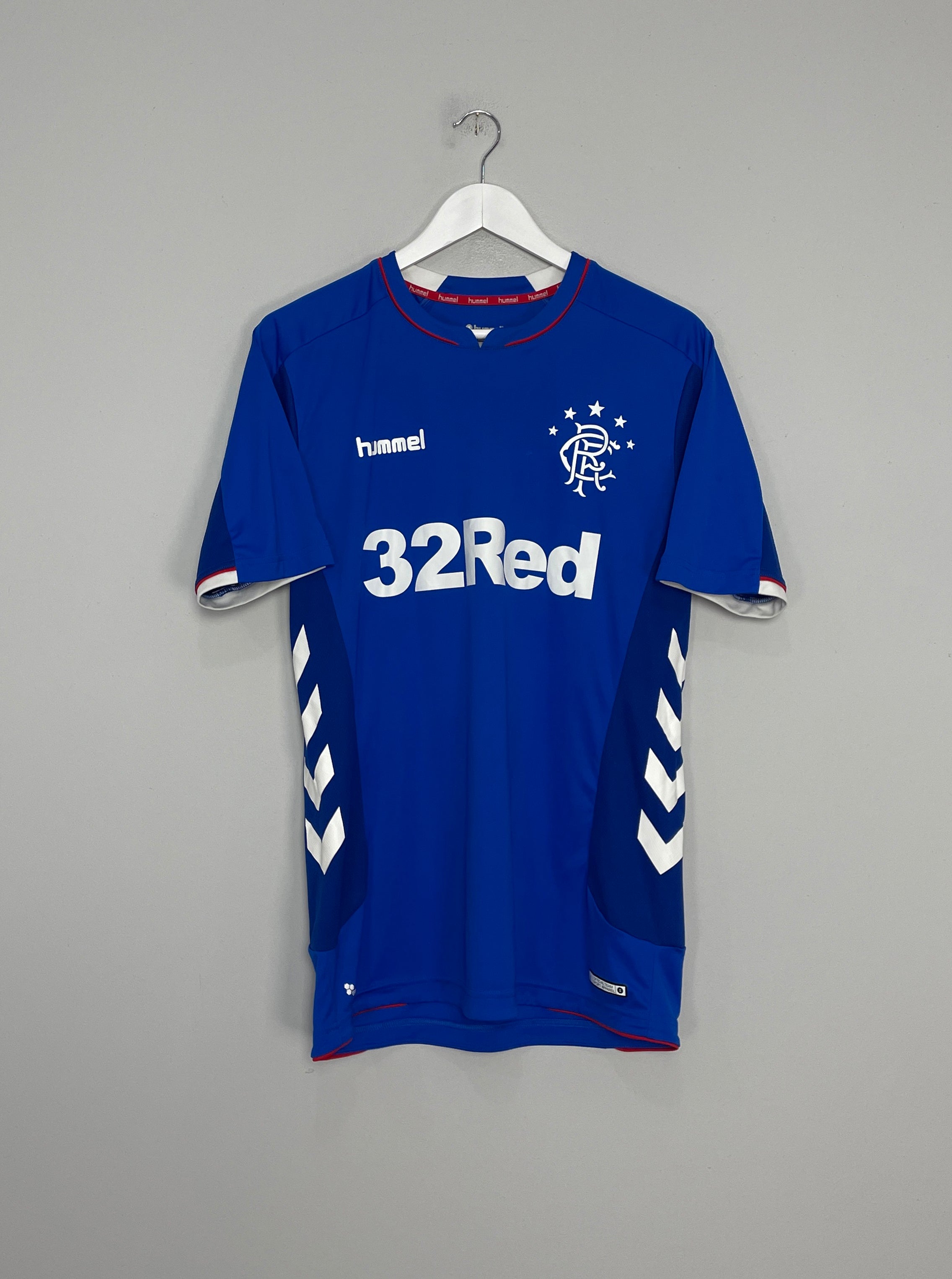 2018/19 RANGERS HOME SHIRT (M) HUMMEL