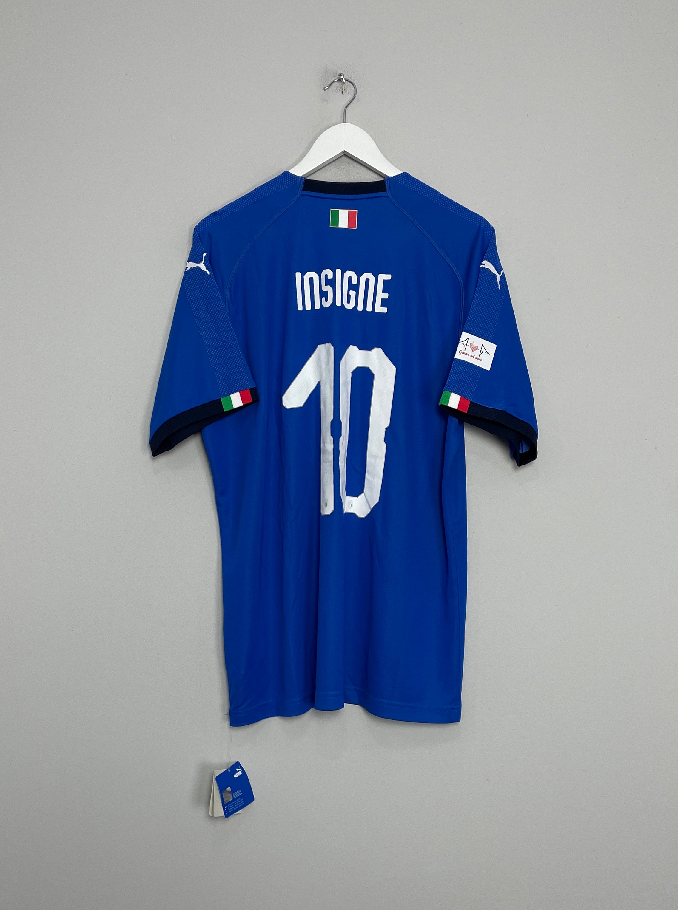 2018/19 ITALY INSIGNE #11 *BNWT* 120 YEARS HOME SHIRT (XL) PUMA