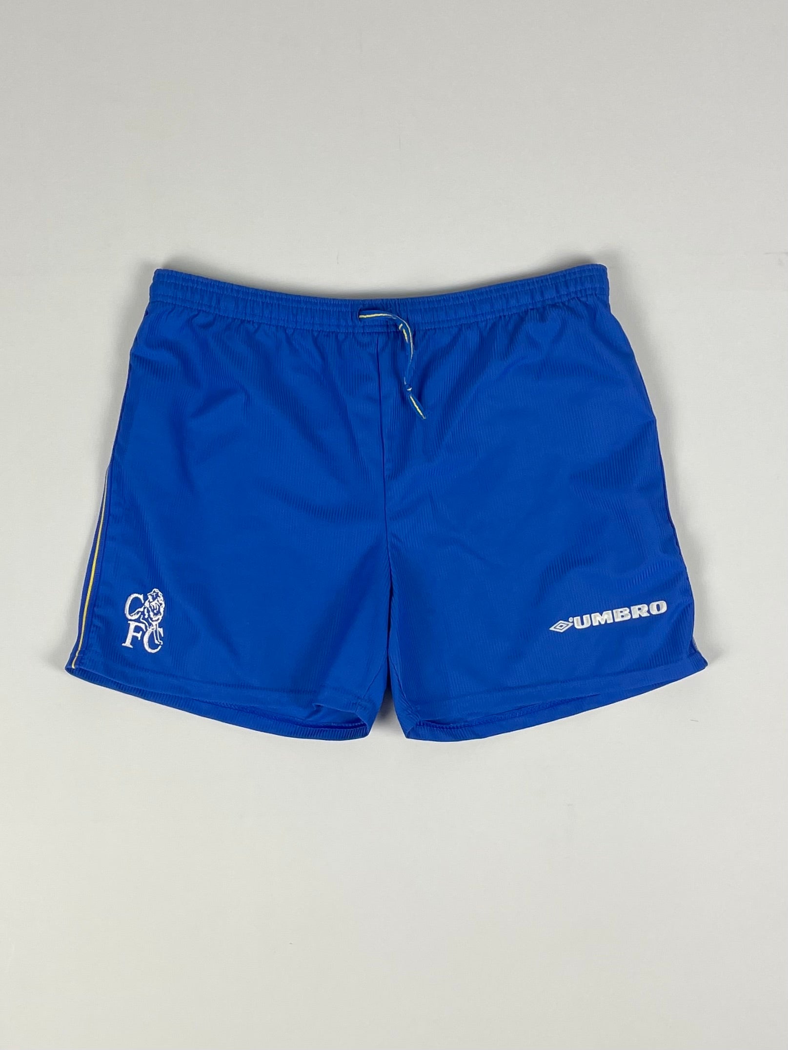 1999/00 CHELSEA HOME SHORTS (Y) UMBRO